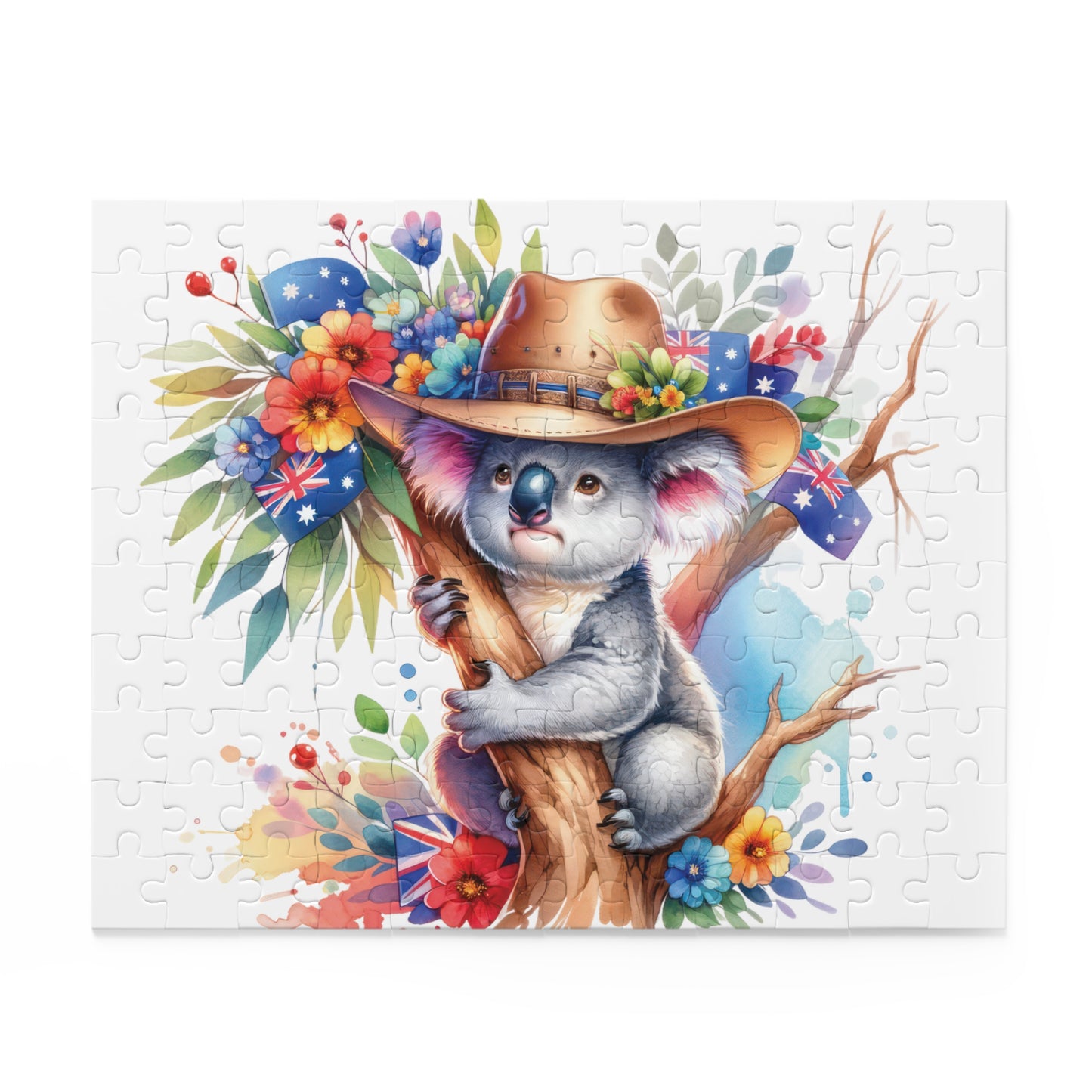 Personalised/Non-Personalised Puzzle, Koala (120, 252, 500-Piece)