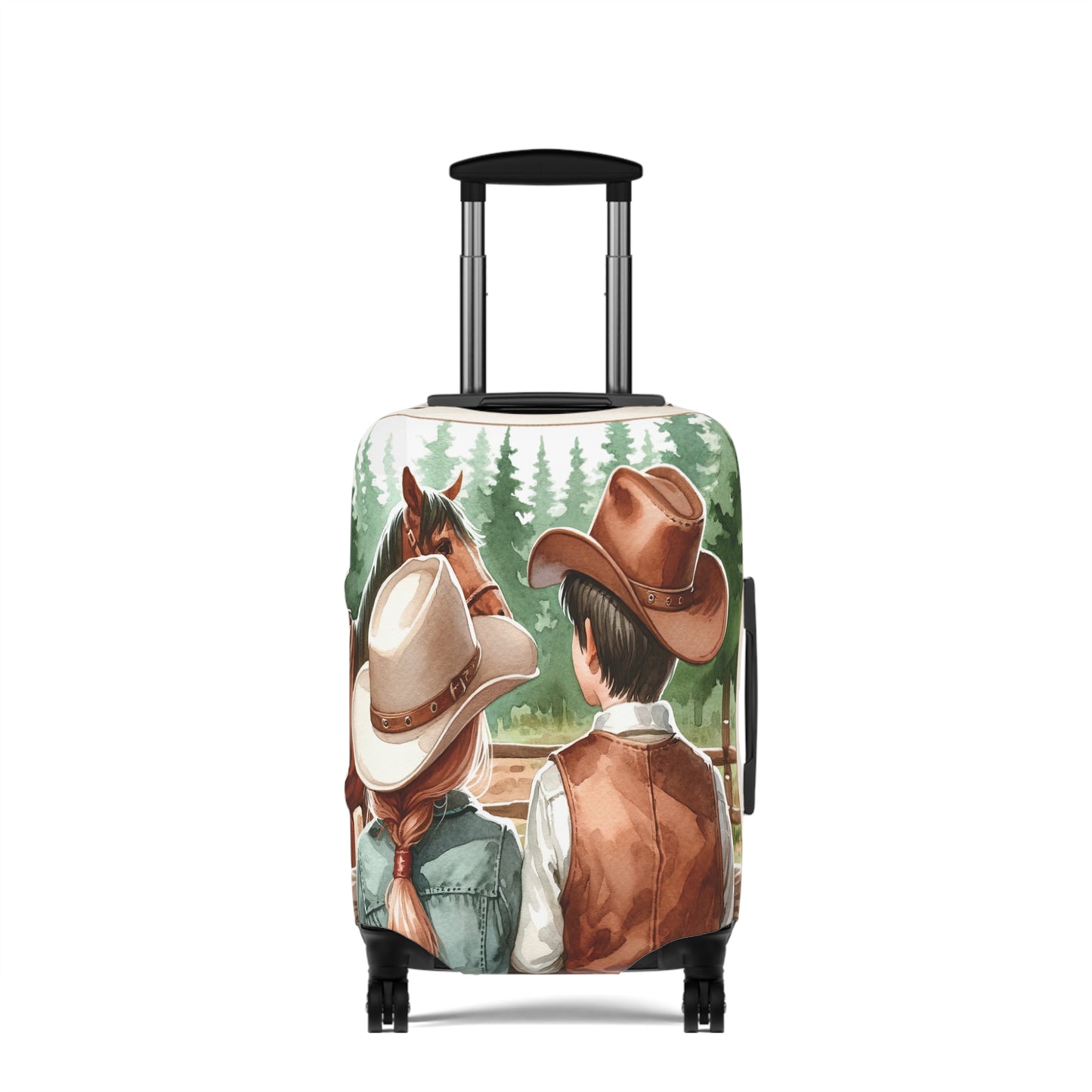 Luggage Cover, Horse, Best friends, awd-1008