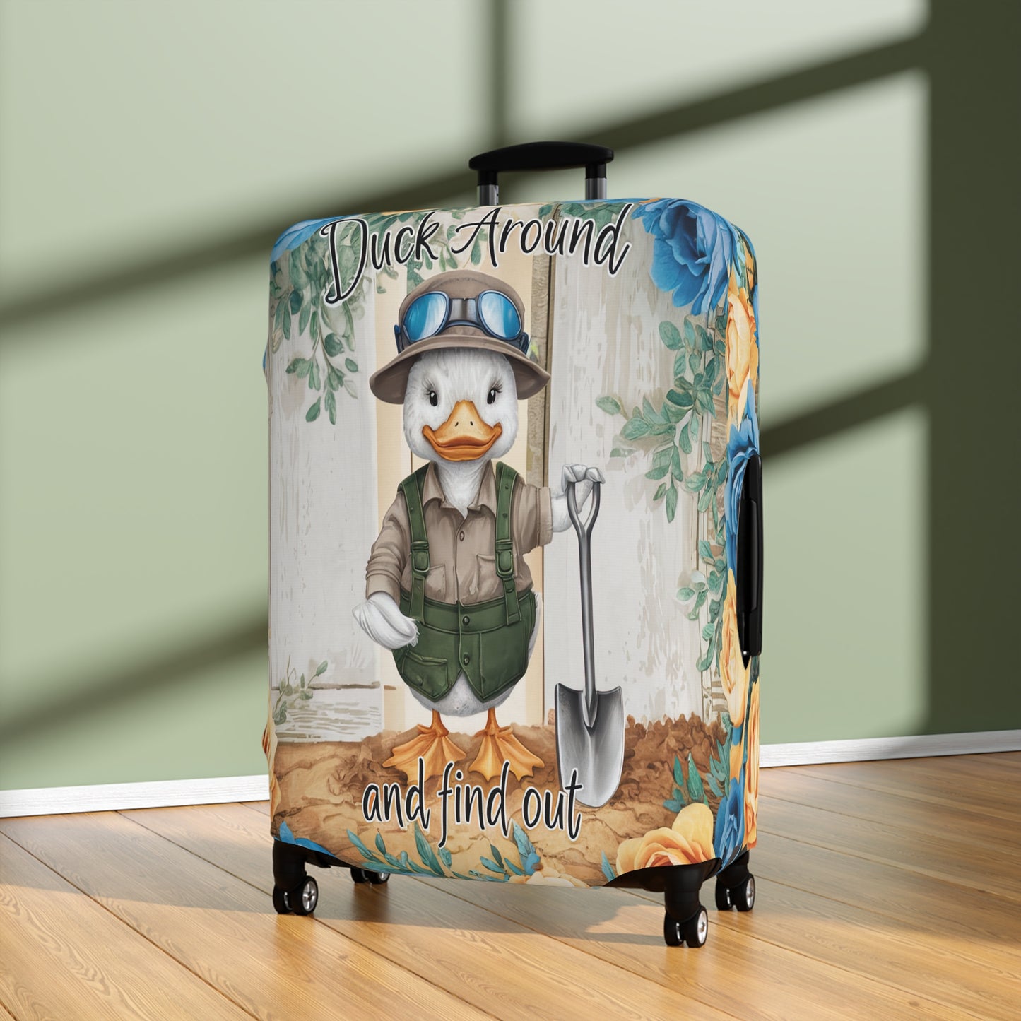 Luggage Cover, Duck around and find out, awd-1664