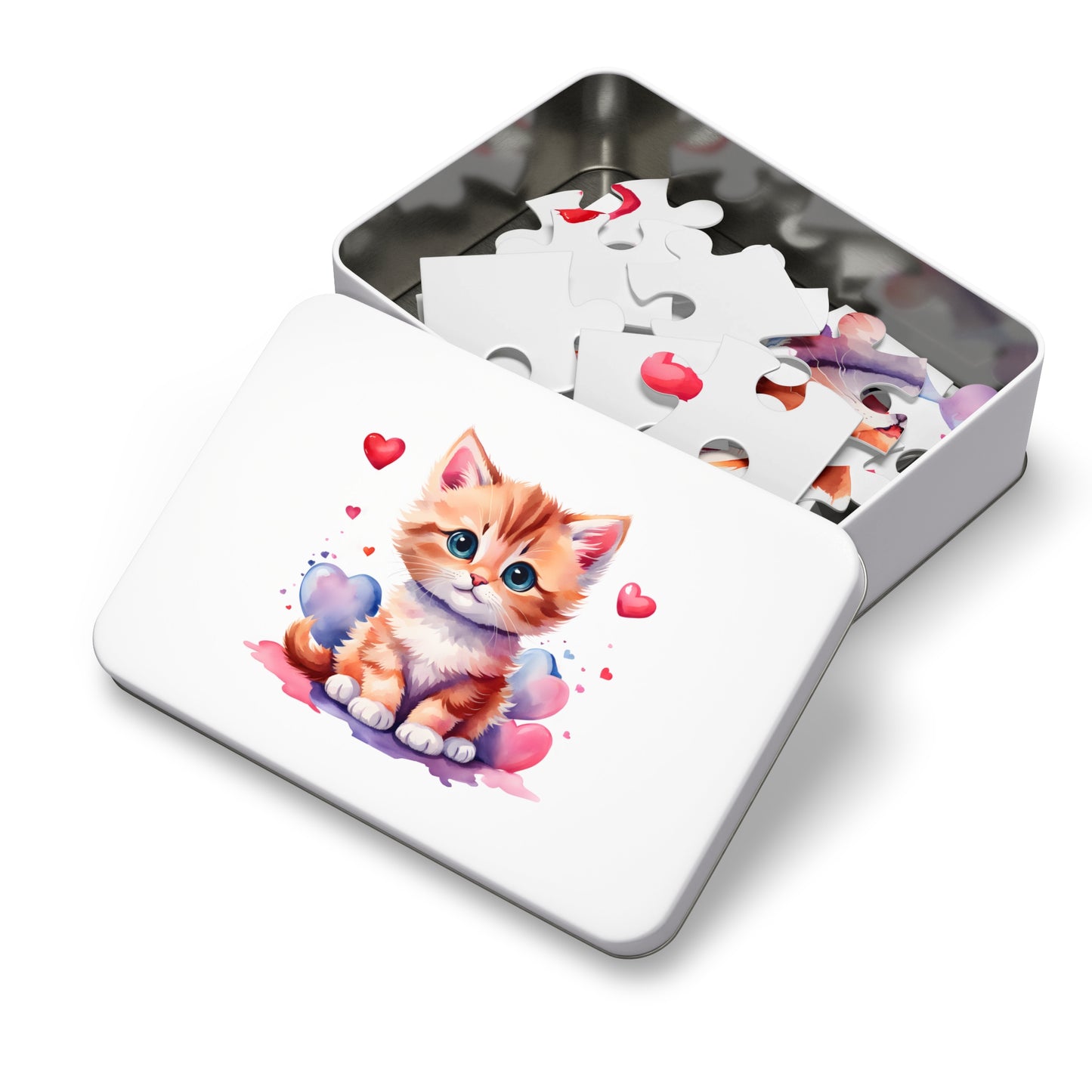 Jigsaw Puzzle, Cat, Personalised/Non-Personalised (30, 110, 252, 500,1000-Piece)