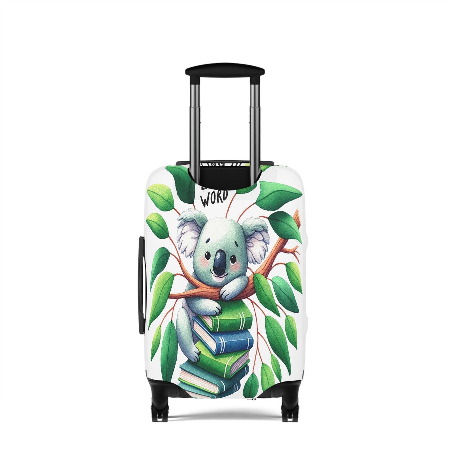 Luggage Cover, Koala, Cling to every word, awd-241