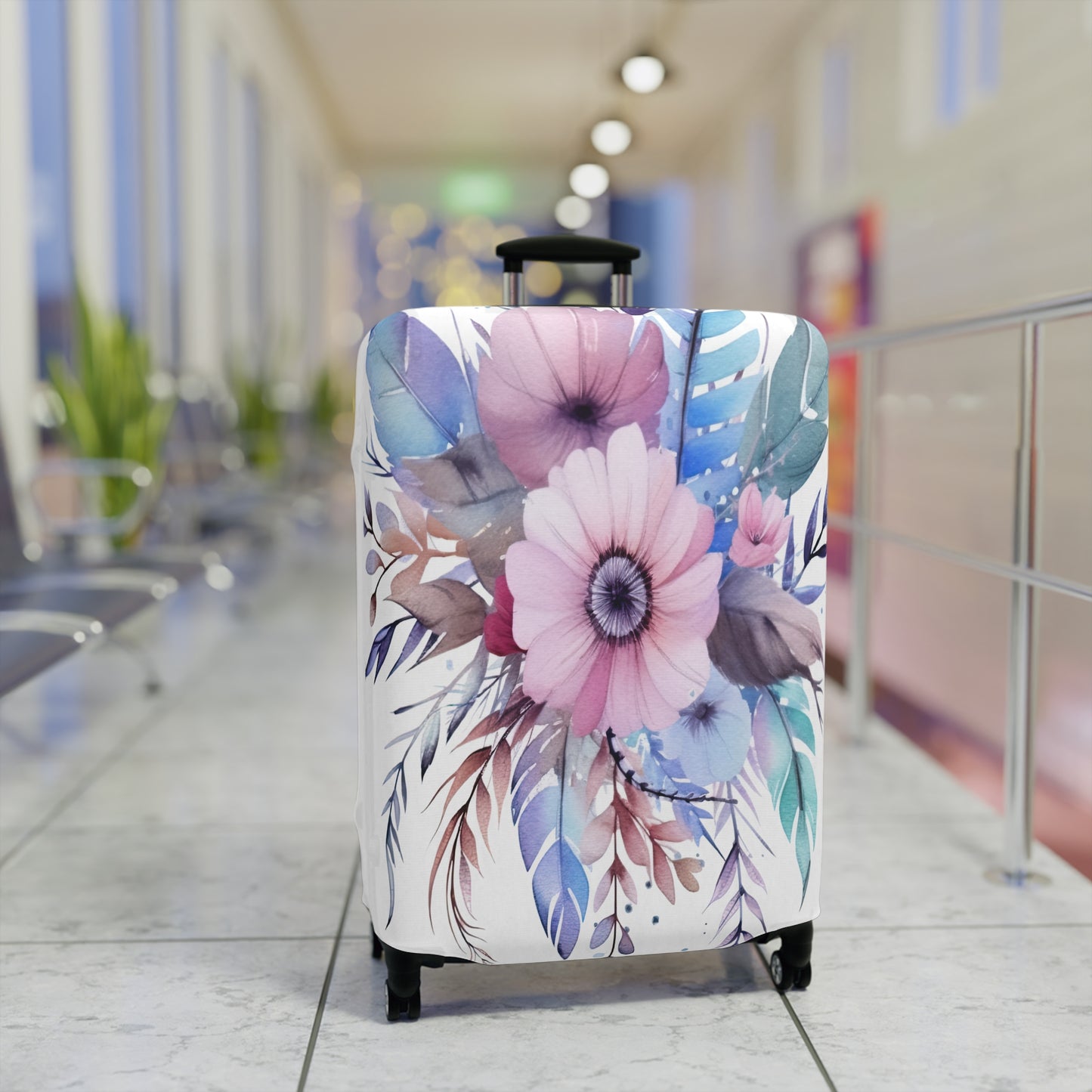 Luggage Cover, Boho Floral, awd-335