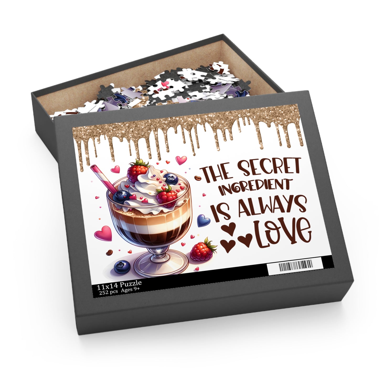 Puzzle, Travelling, The Secret ingredient is always Love (120, 252, 500-Piece)