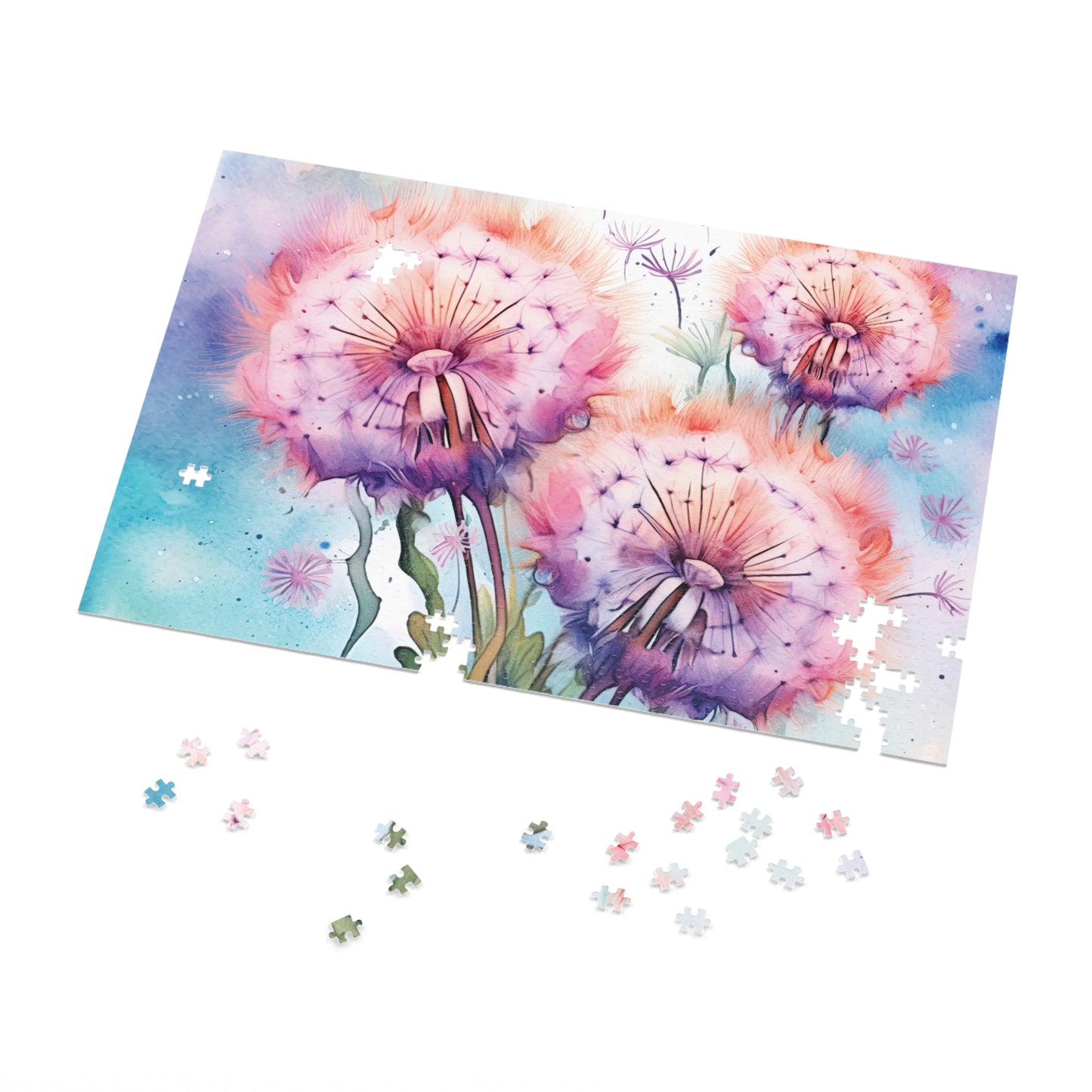 Jigsaw Puzzle, Floral, Personalised/Non-Personalised (30, 110, 252, 500,1000-Piece)