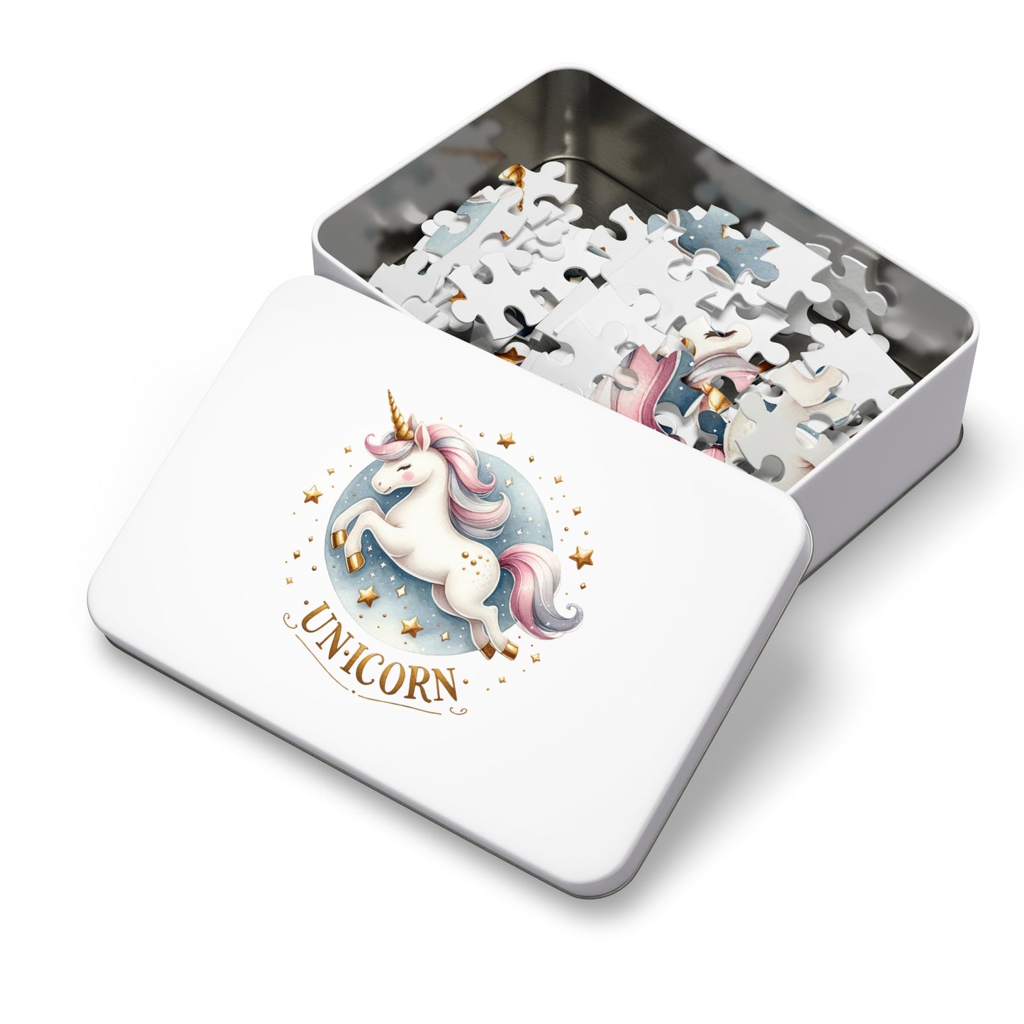 Jigsaw Puzzle, Unicorn, Personalised/Non-Personalised (30, 110, 252, 500,1000-Piece)