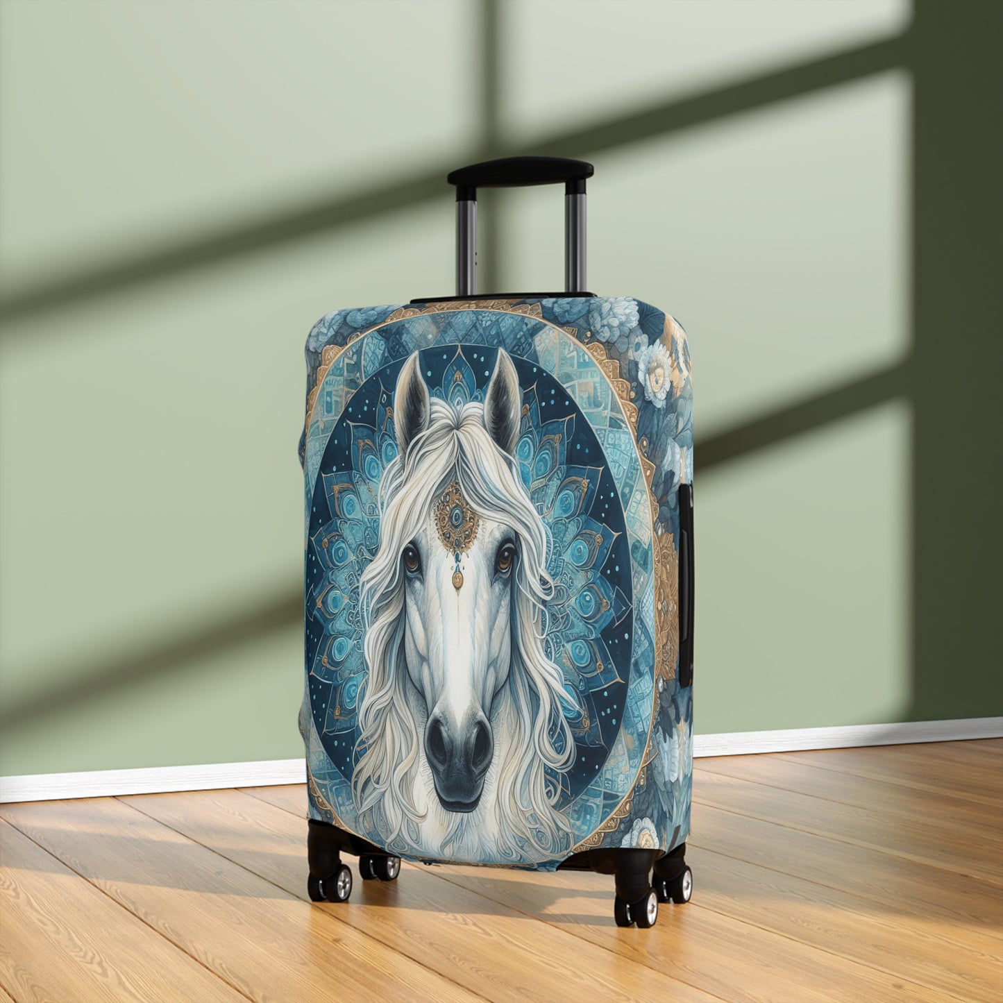 Luggage Cover, Country and Western, Horse Mandala, awd-1704