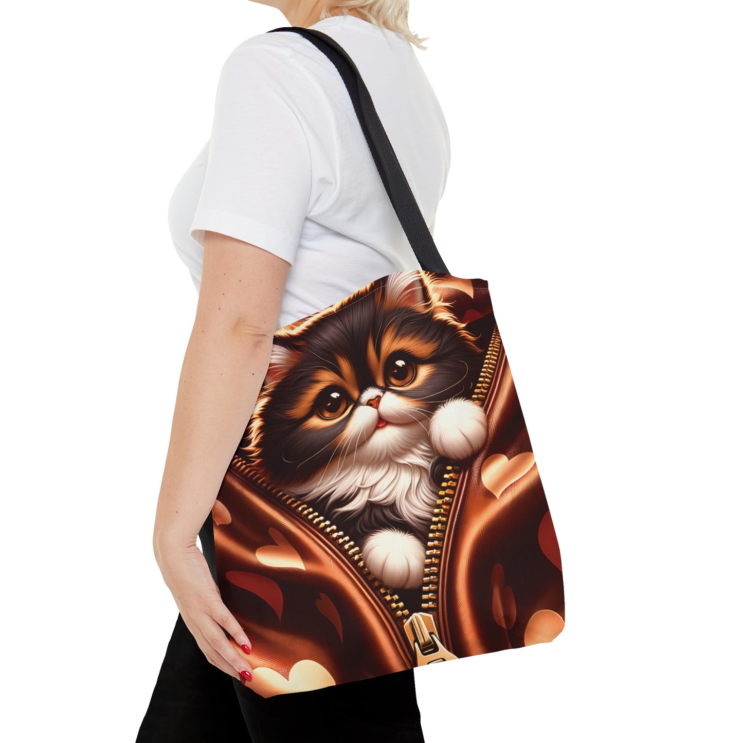 Tote Bag, Cat, Personalised/Non-Personalised Tote bag