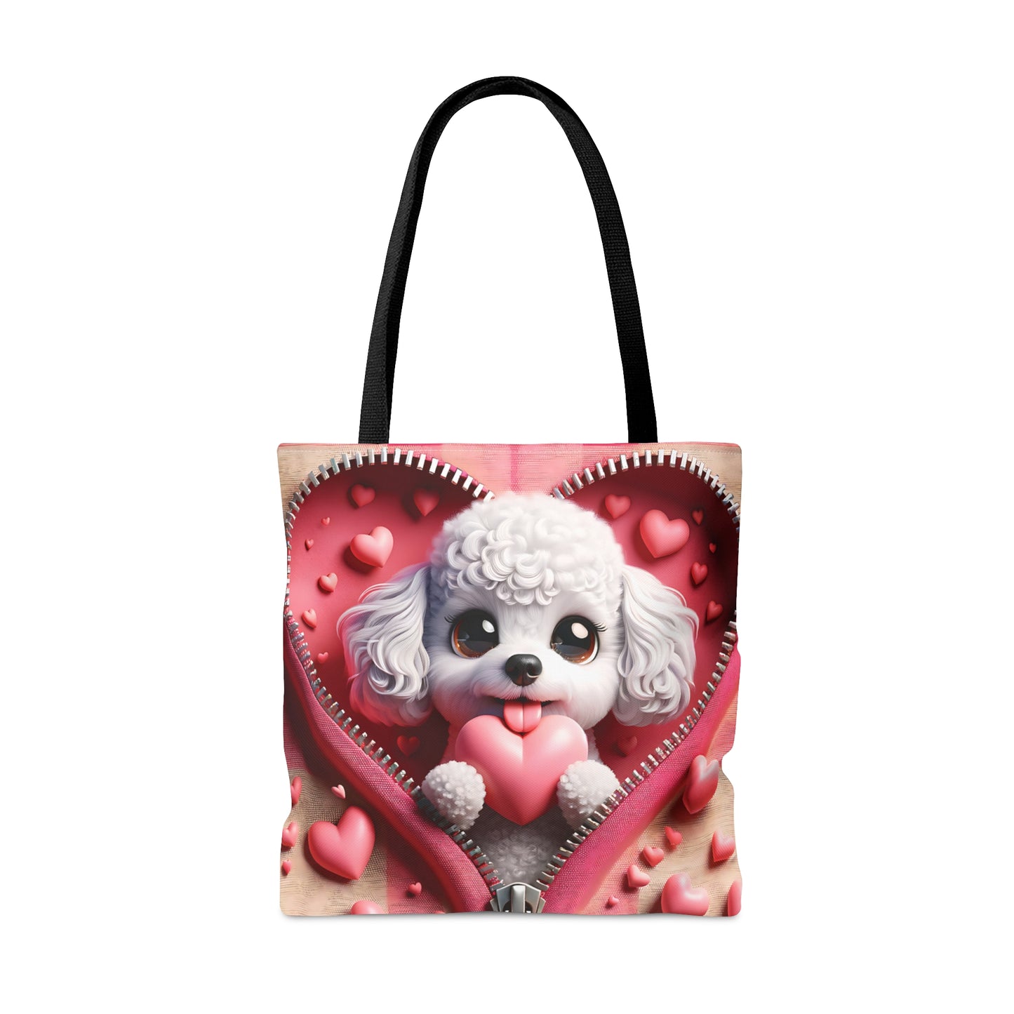 Tote Bag, Cute Dog, Personalised/Non-Personalised Tote bag