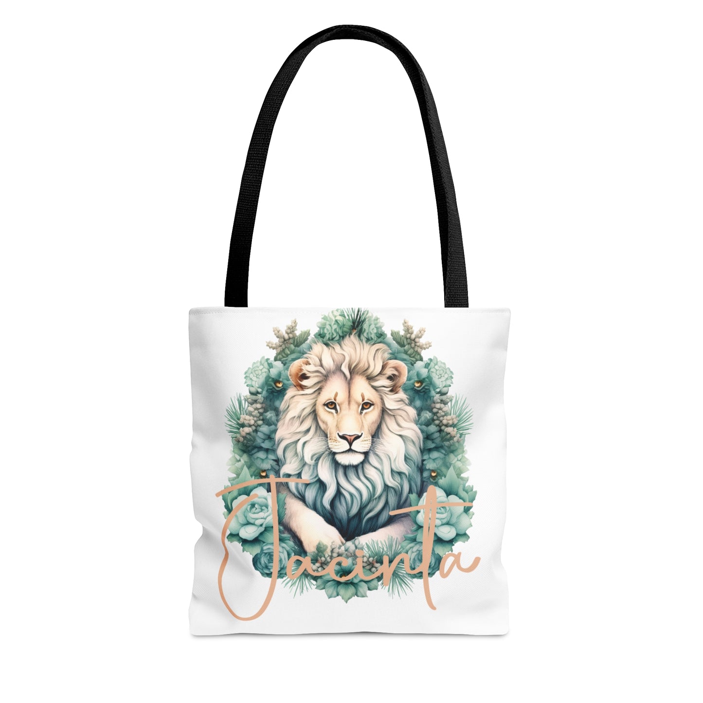 Lion wreath Personalised Tote Bag, Lion Wreath bag, Tote Bag, Personalised/Non-Personalised