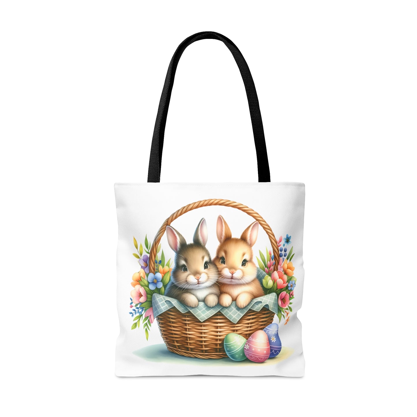 Tote Bag, Easter, Rabbit, Personalised/Non-Personalised Tote bag