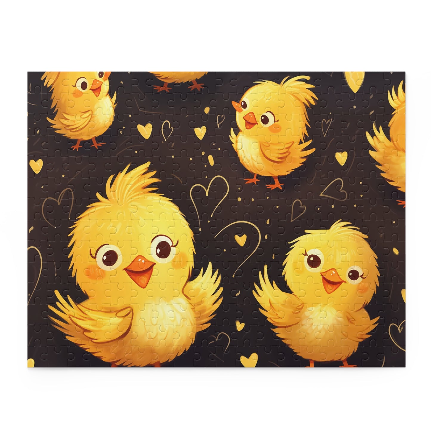 Personalised/Non-Personalised Puzzle, Chickens (120, 252, 500-Piece)