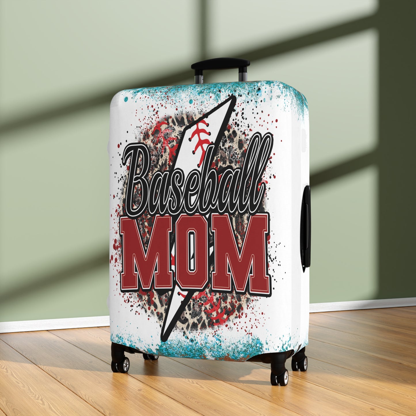 Luggage Cover, Baseball Mom, awd-310