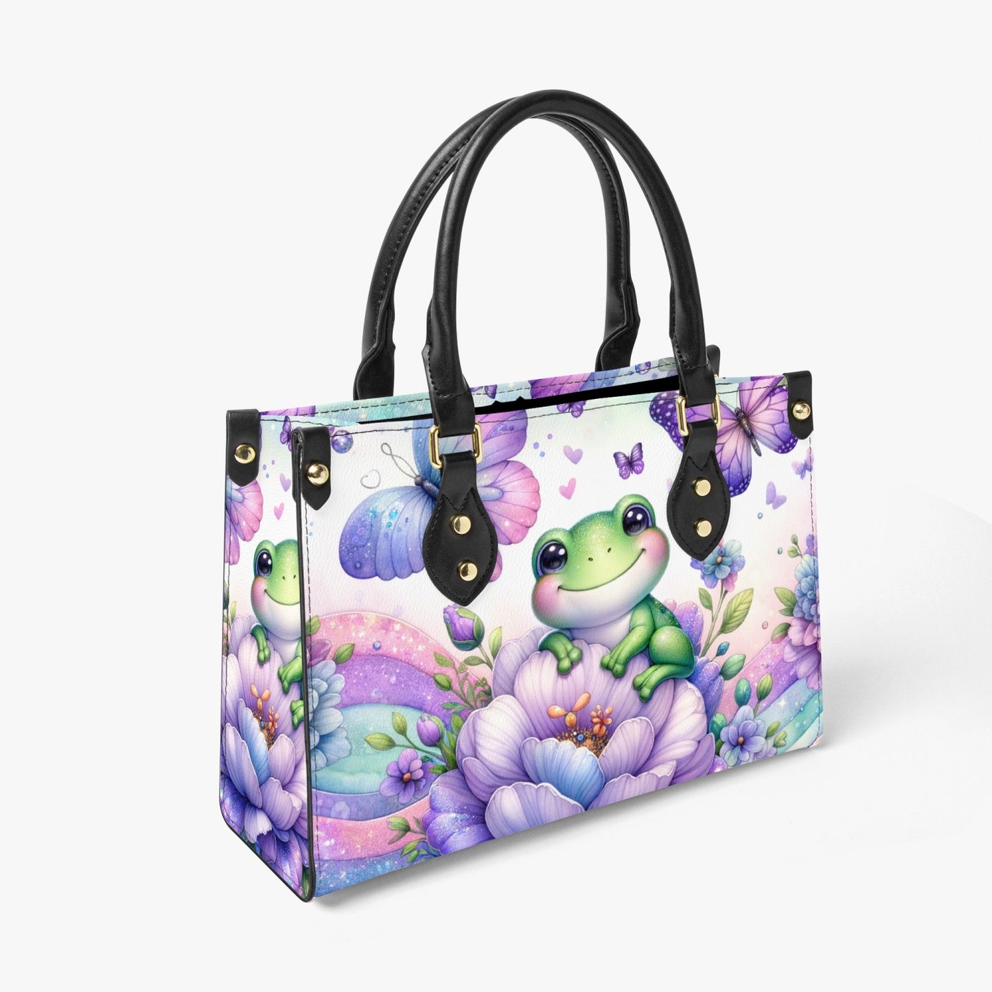 Women's Tote Bag - Long Strap - Frog