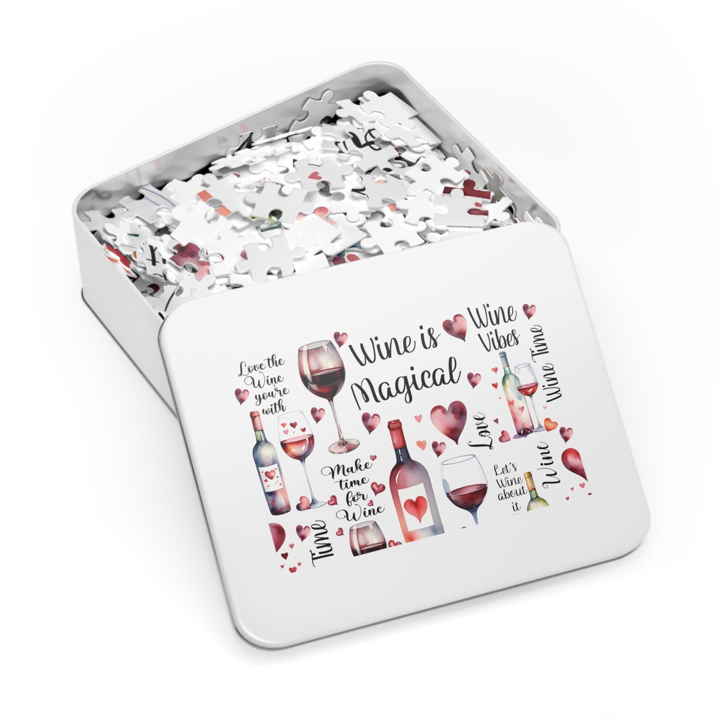 Jigsaw Puzzle, Wine is Magical, Personalised/Non-Personalised (30, 110, 252, 500,1000-Piece)