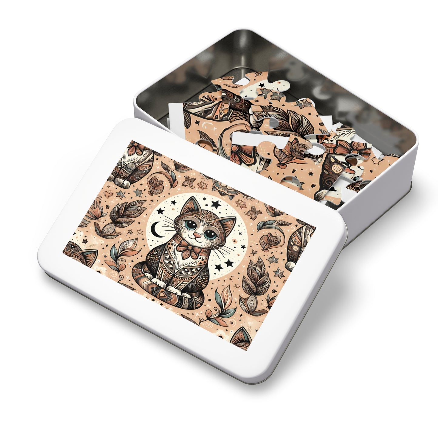 Jigsaw Puzzle, Cats, Personalised/Non-Personalised (30, 110, 252, 500,1000-Piece)