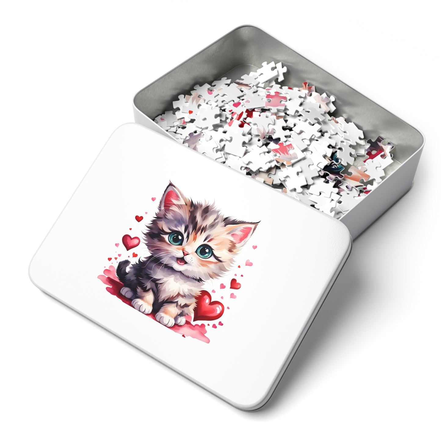 Jigsaw Puzzle, Cat, Personalised/Non-Personalised (30, 110, 252, 500,1000-Piece)