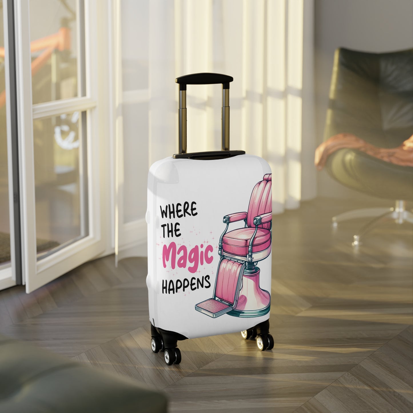 Luggage Cover, Hairdresser, Where the Magic Happens, awd-1069