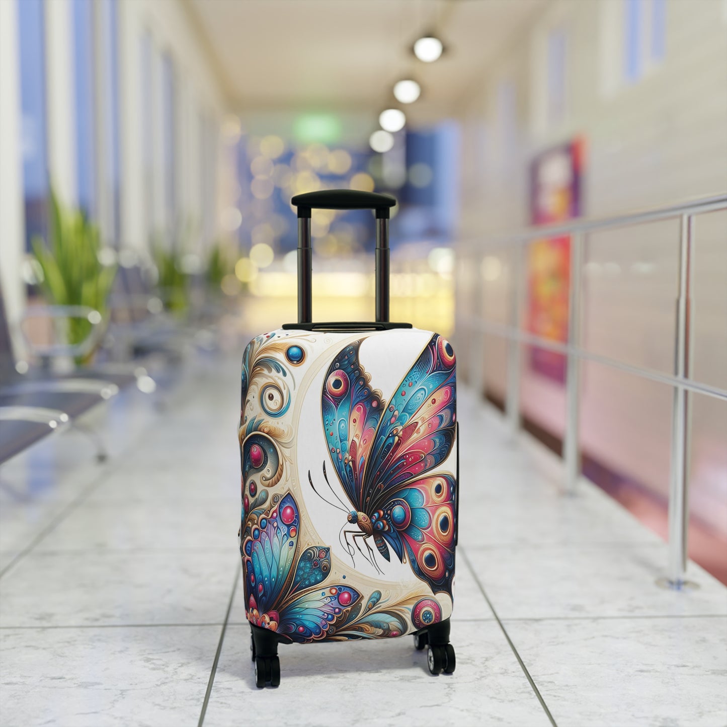 Luggage Cover, Butterfly, awd-448