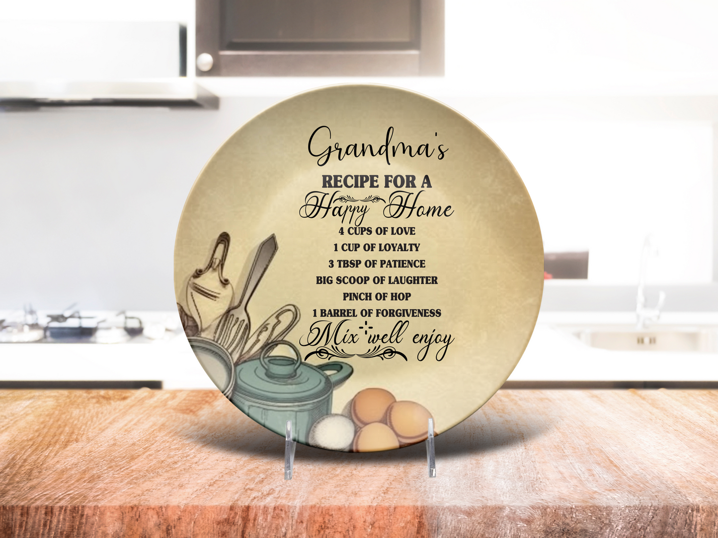 Personalised Recipe for a Happy Home Plate