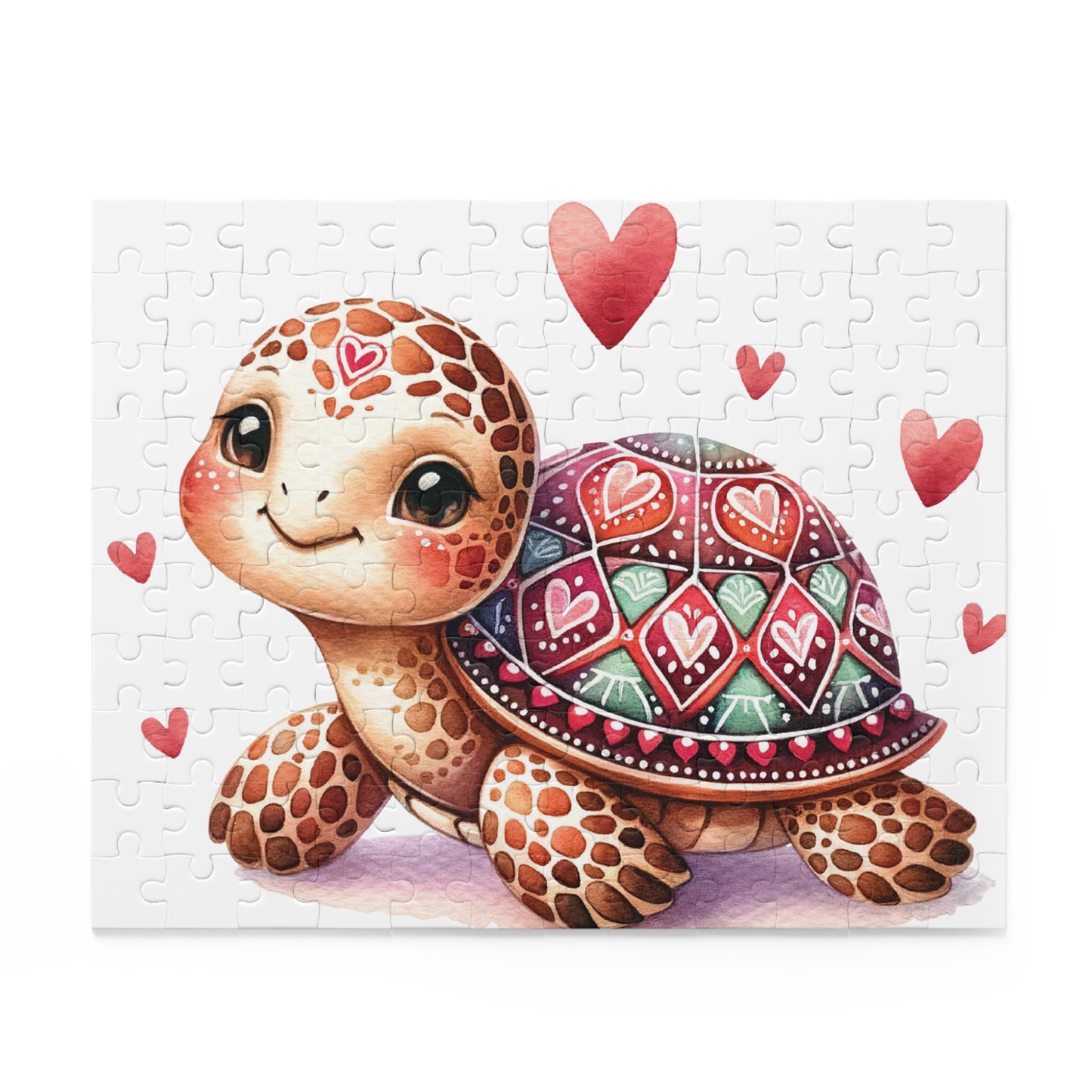 Personalised/Non-Personalised Puzzle, Turtle (120, 252, 500-Piece)