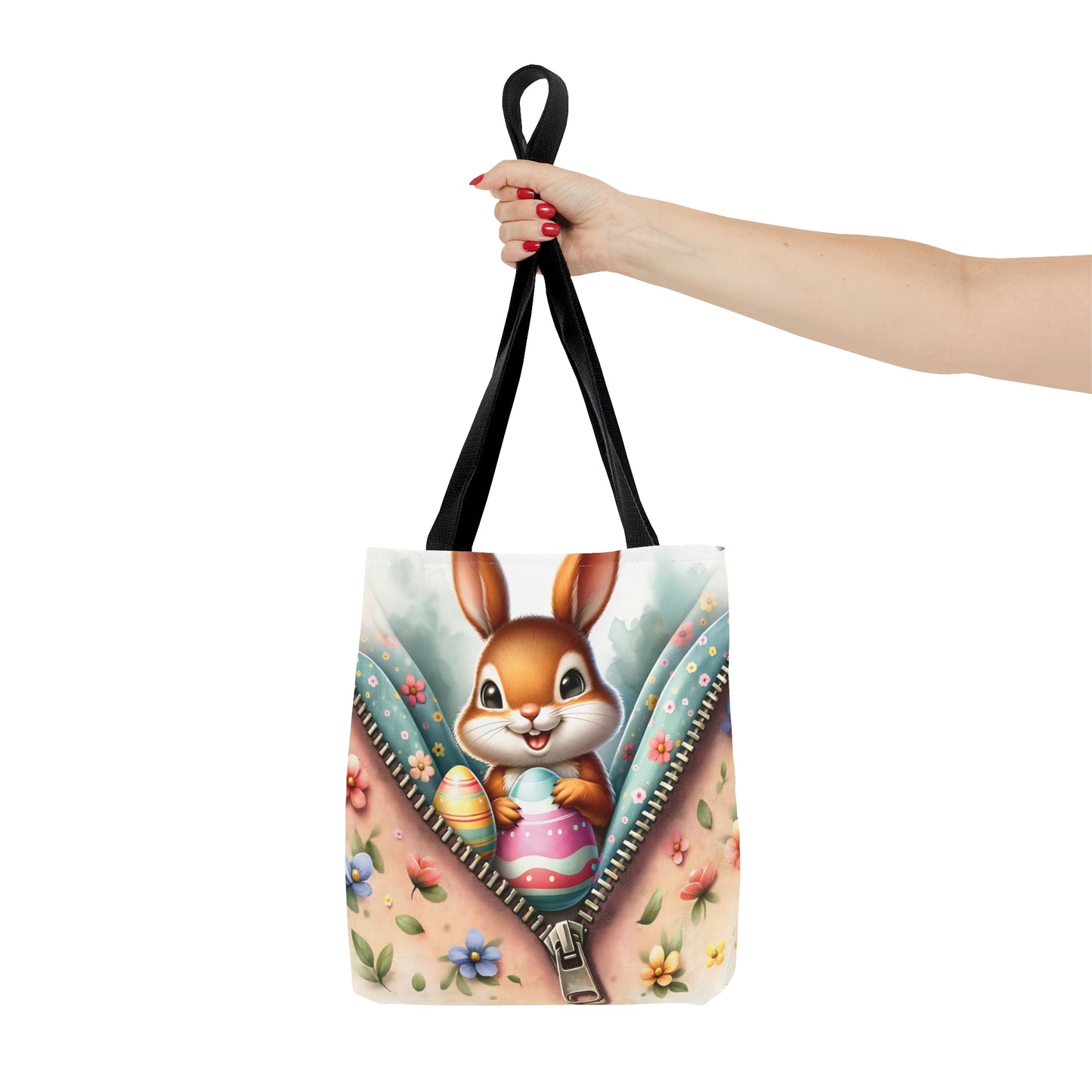 Tote Bag, Easter, Cute Rabbit, Personalised/Non-Personalised Tote bag