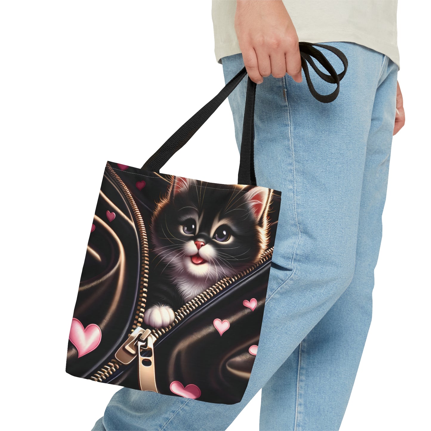 Tote Bag, Cat, Personalised/Non-Personalised Tote bag