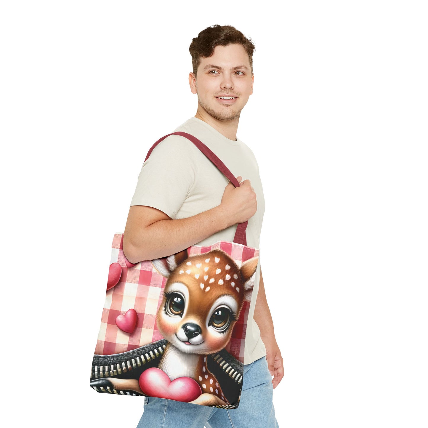 Tote Bag, Deer, Tote bag, 3 Sizes Available