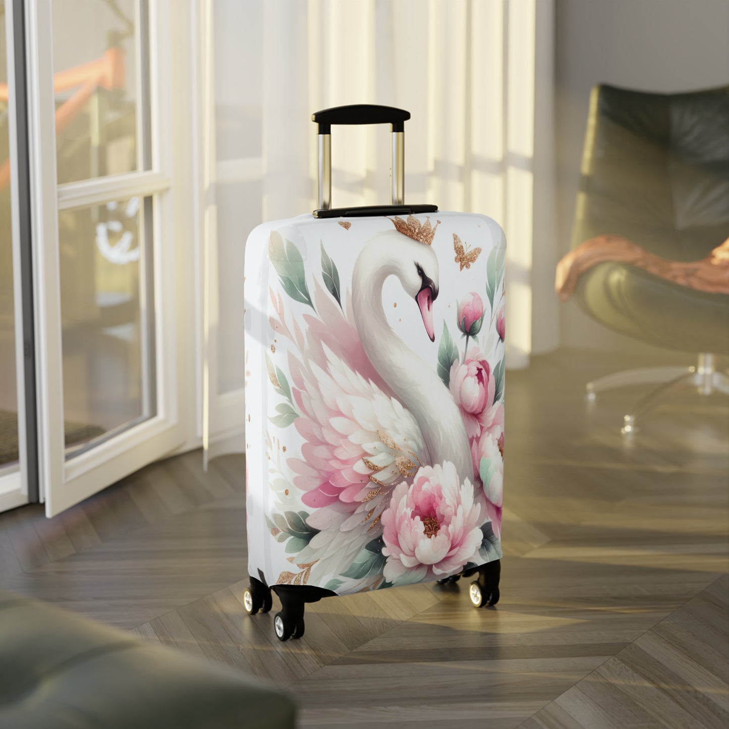 Luggage Cover, Swan, awd-1157