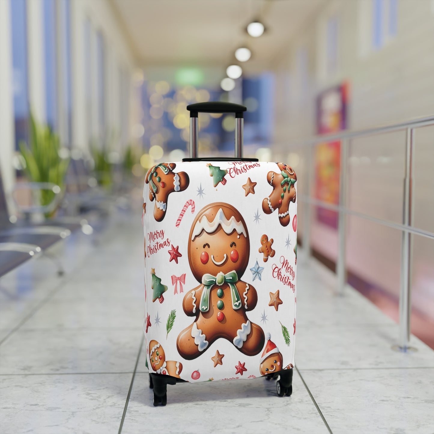 Luggage Cover, Gingerbread man, awd-316