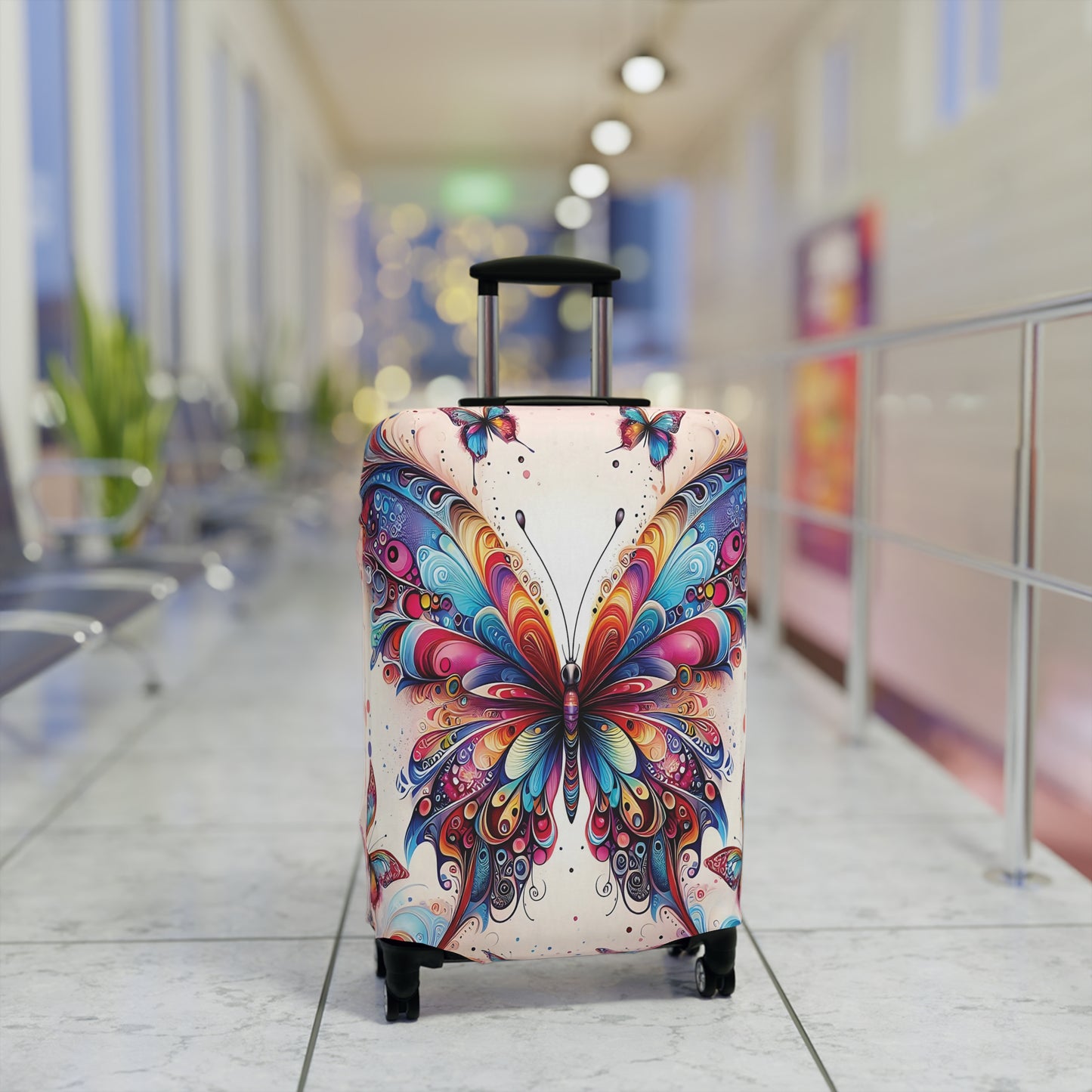 Luggage Cover, Butterfly, awd-446