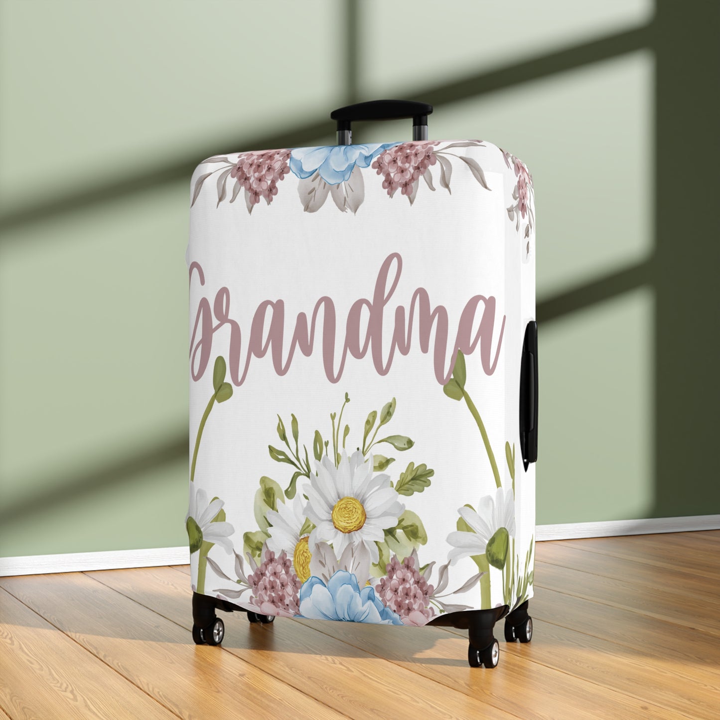 Luggage Cover, Floral, Grandma, awd-1368