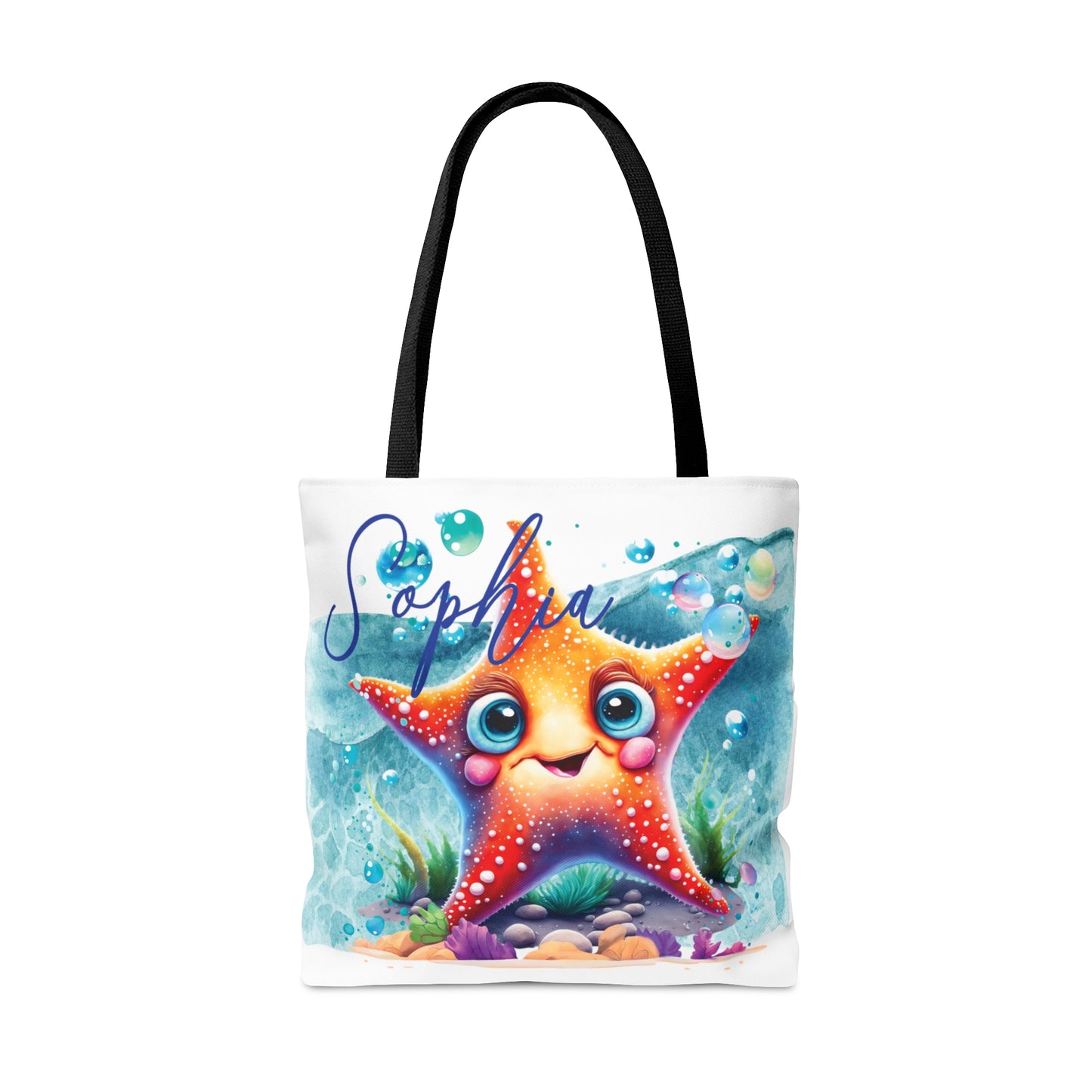 Personalised Tote Bag, Starfish bag, Beach Tote Bag, Personalised/Non-Personalised