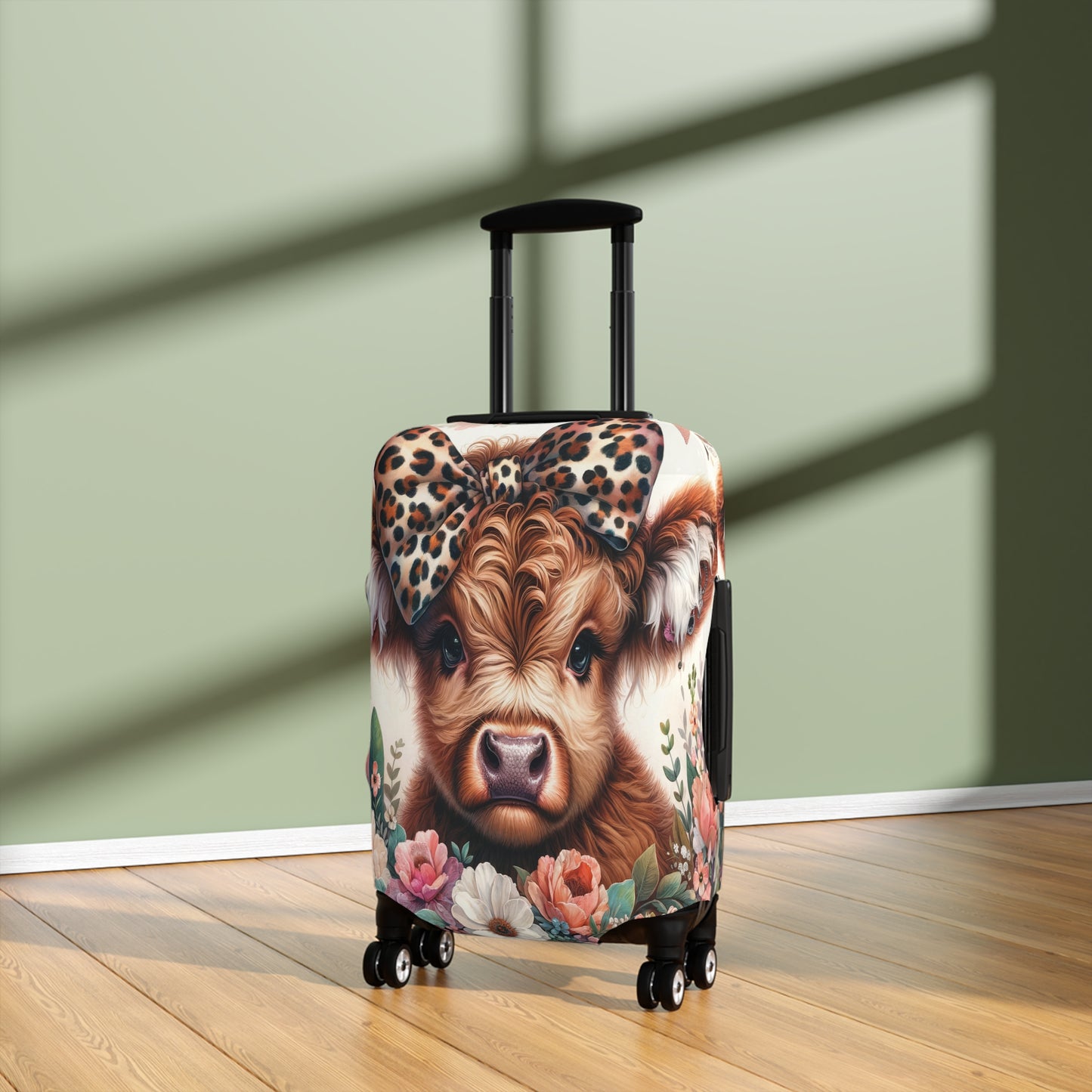 Luggage Cover, Highland Cow, awd-5007