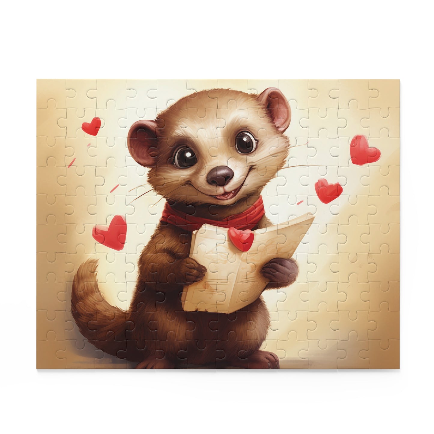 Personalised/Non-Personalised Puzzle, Meerkat (120, 252, 500-Piece)