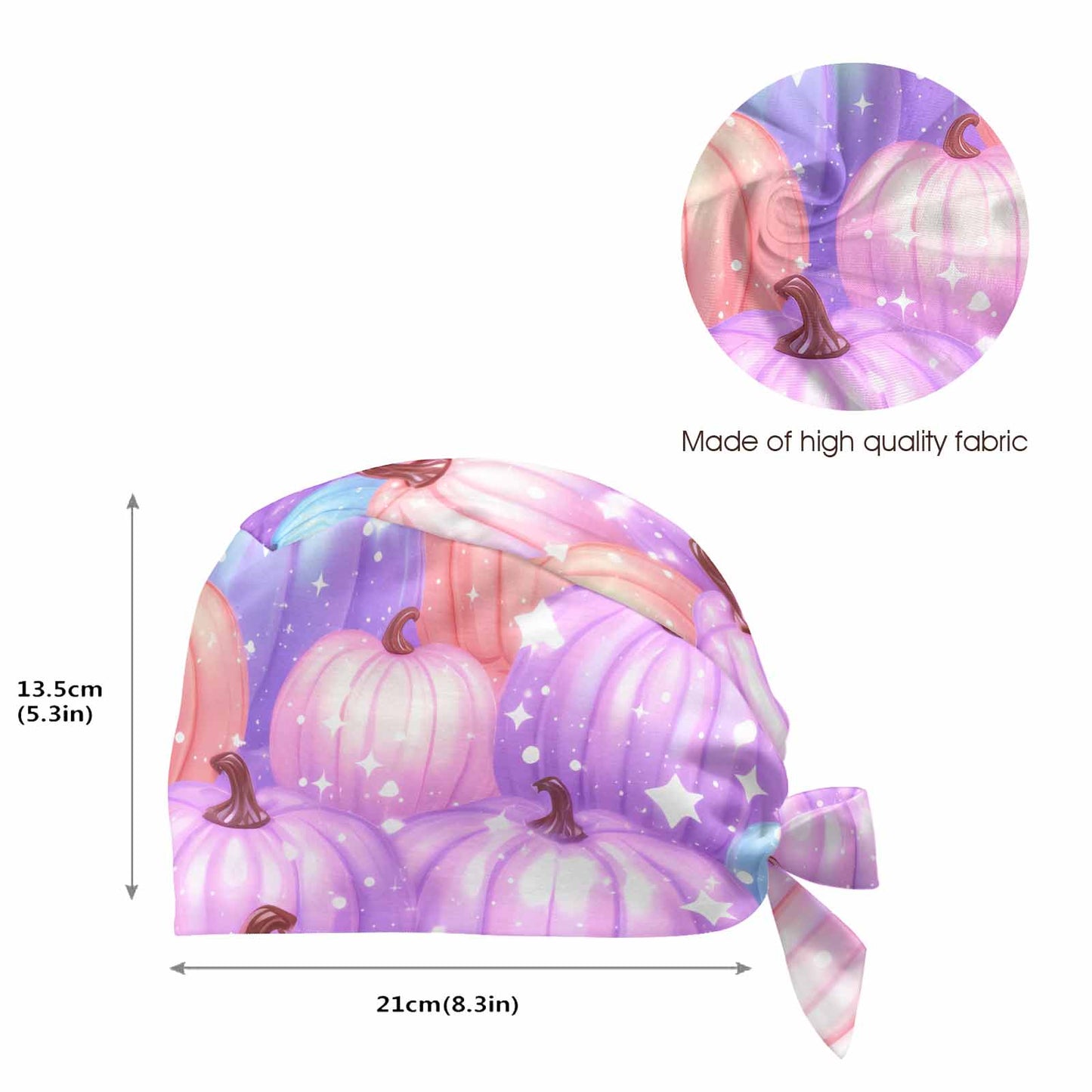 Pastel Pumpkins  Scrub Cap