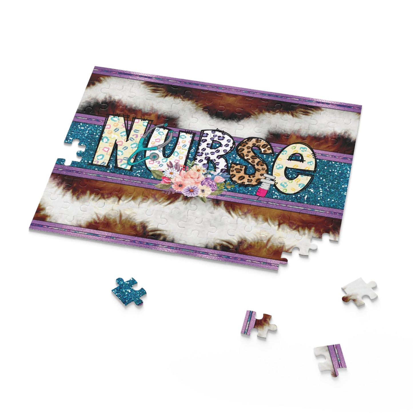 Personalised/Non-Personalised Puzzle, Nurse (120, 252, 500-Piece)