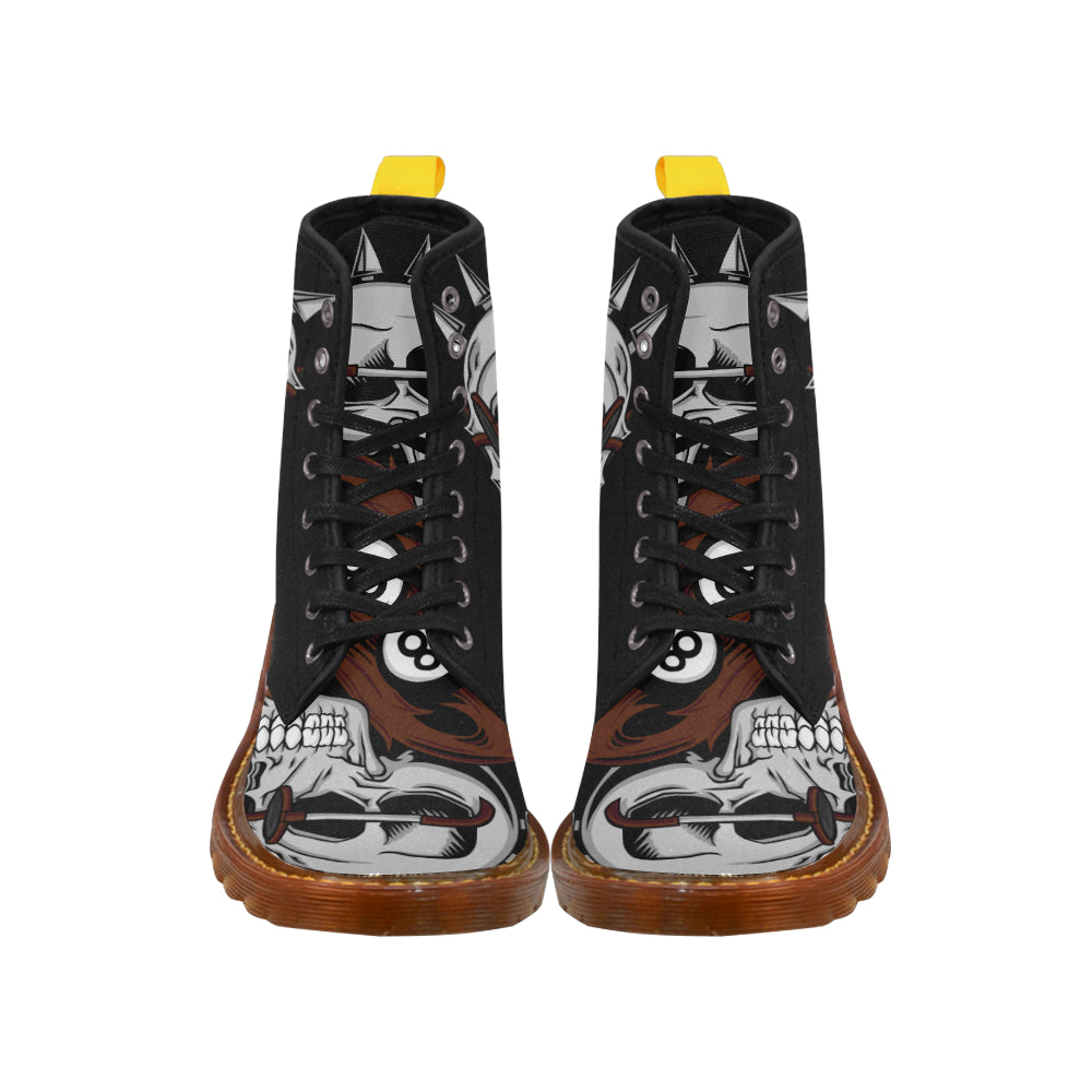 skull billiards Martin Boots For Men Model 1203H