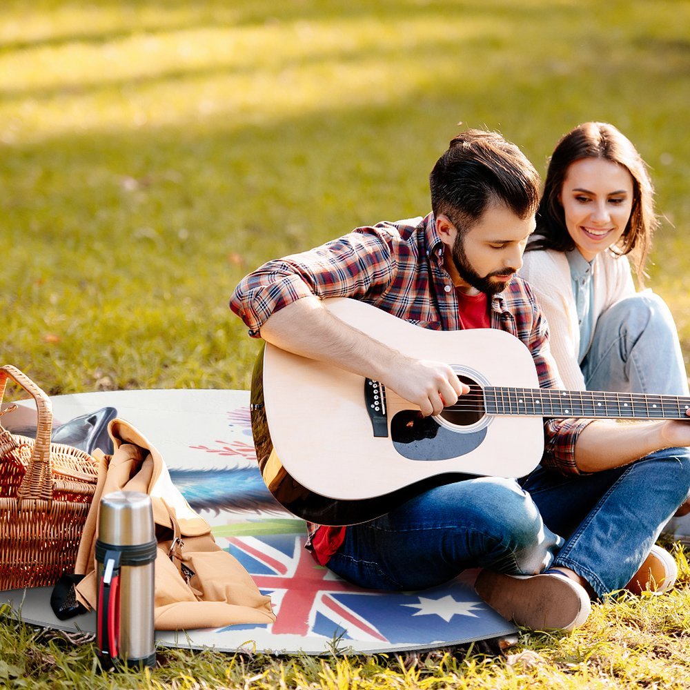 Round Picnic Mat Round outdoor picnic mat