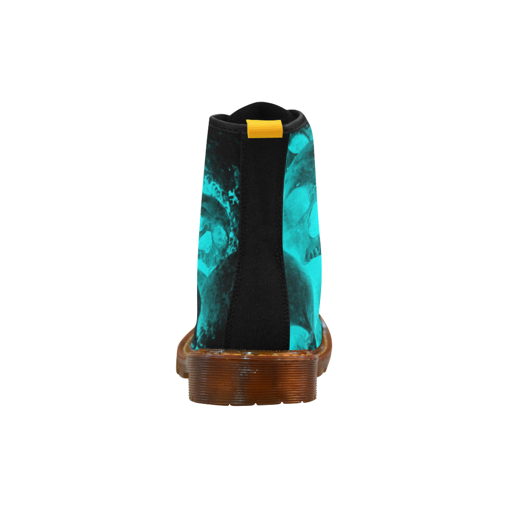 Martin Boots For Men Cool Skull