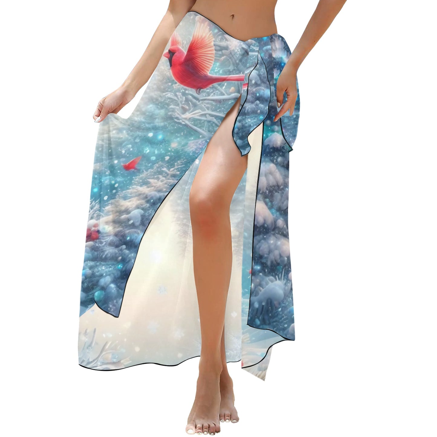 Cardinals8 Long Beach Sarong Wrap