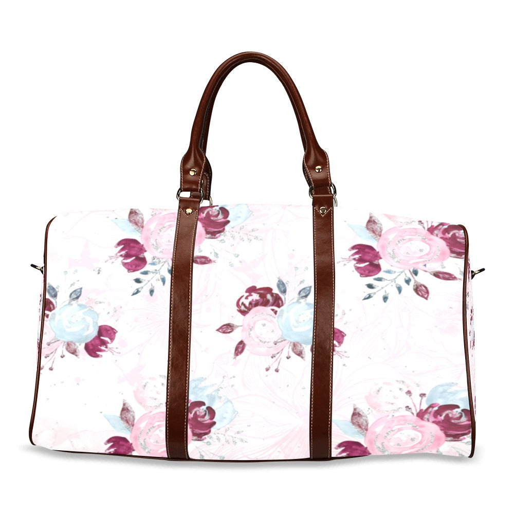 Roses Waterproof Travel Bag/Small (Model 1639)