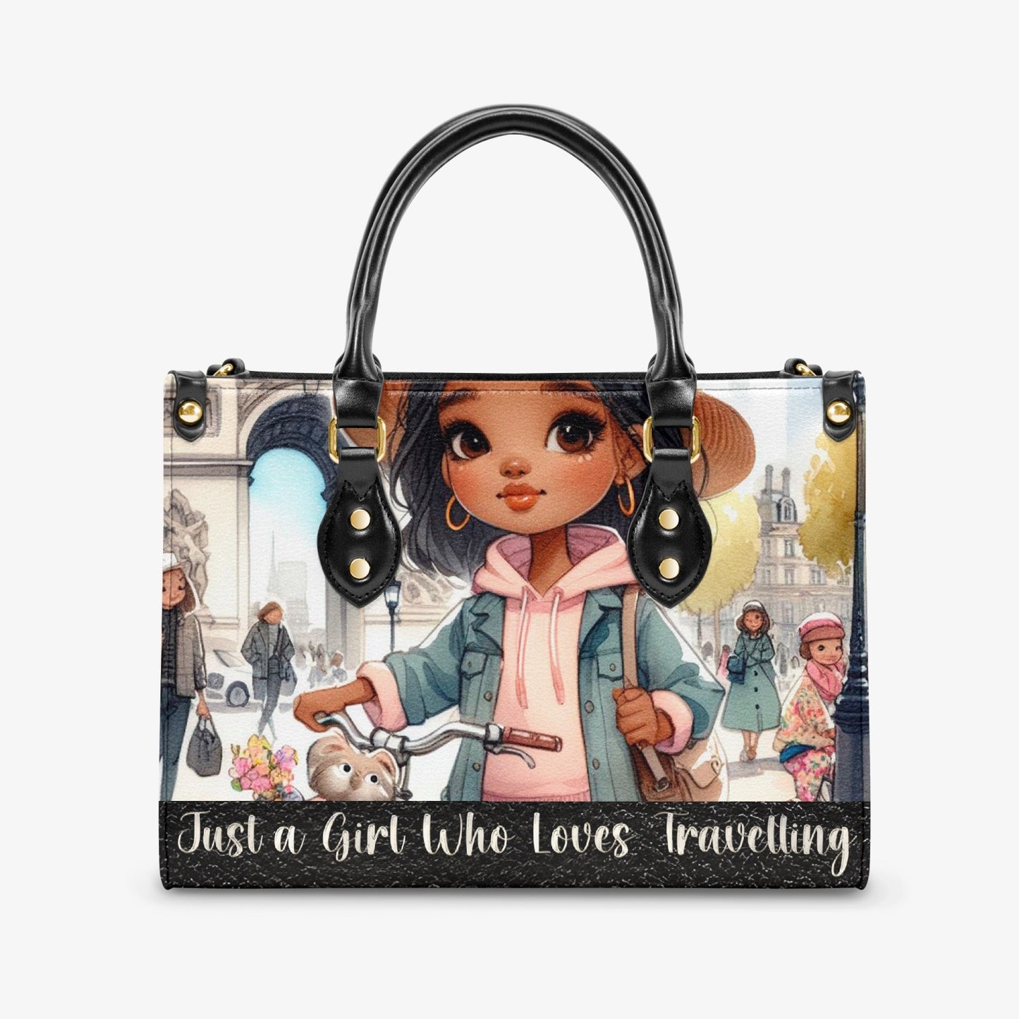 Women's Tote Bag - Just a Girl Who Loves Travelling