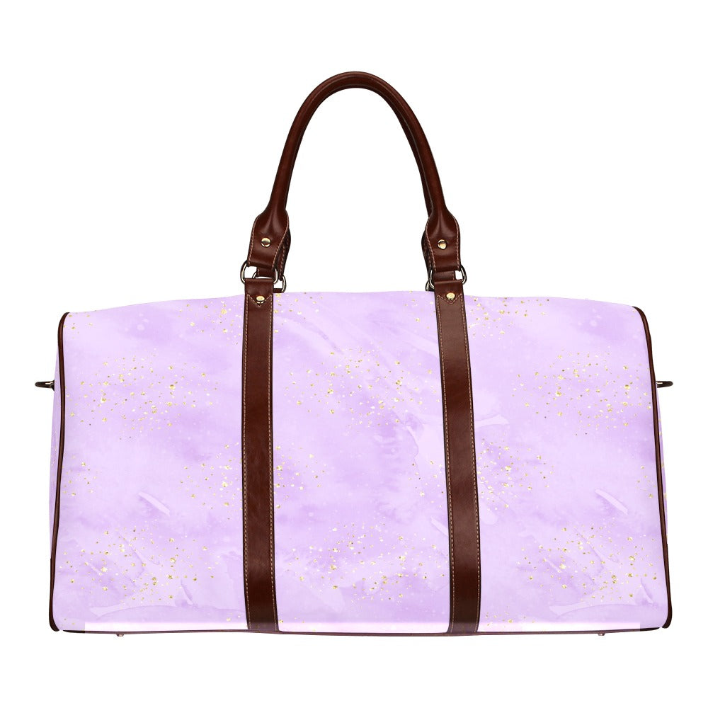Purple Waterproof Travel Bag/Small (Model 1639)