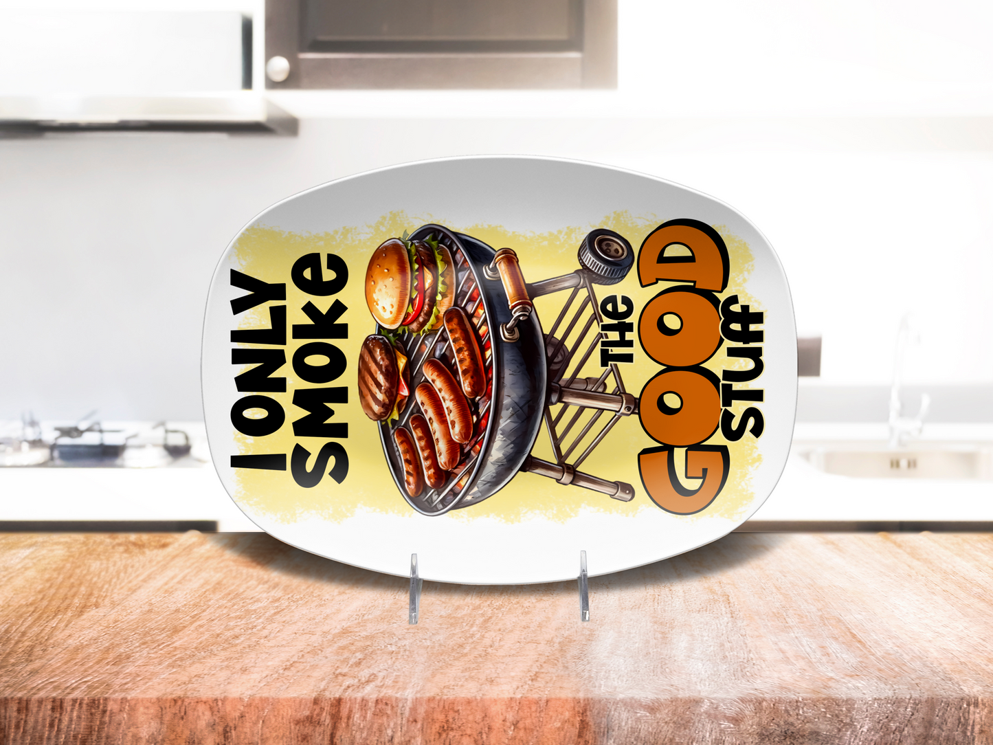 I Only Smoke the Good Stuff 10"x14" Platter