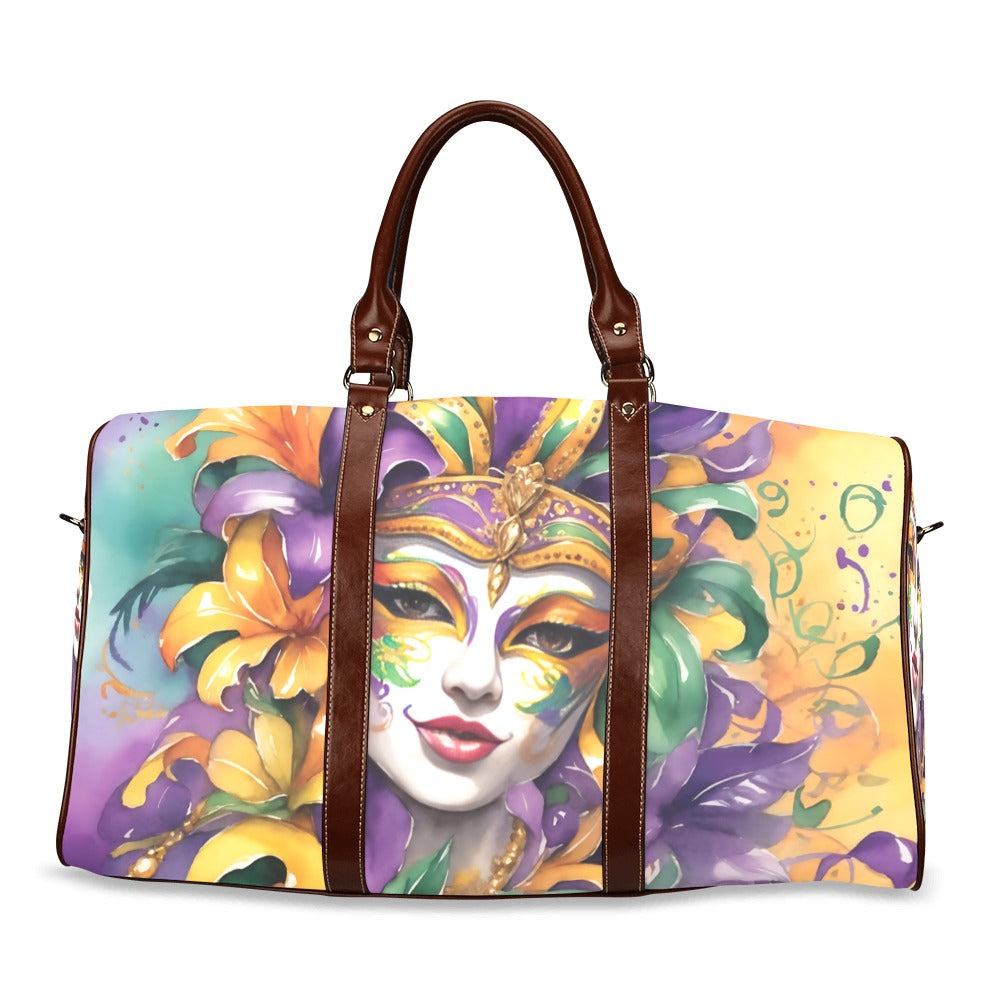Mardi Gras awd442 Waterproof Travel Bag/Small (Model 1639)