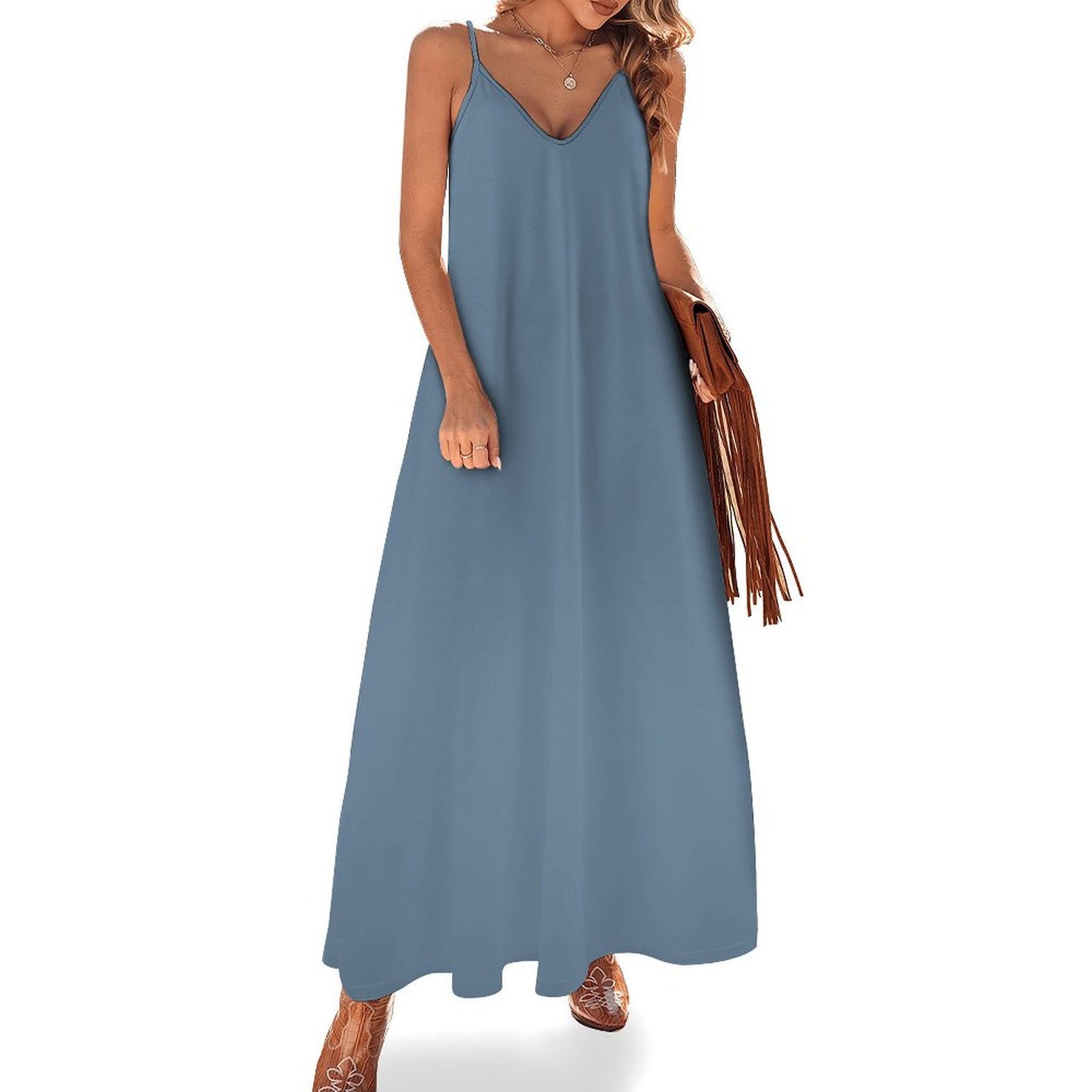 Spaghetti Strap Ankle-Length Dress Long dress Lynch