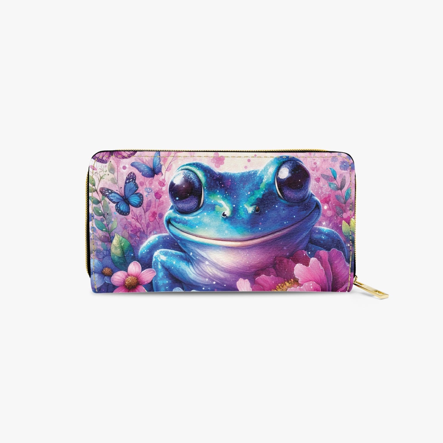 Long Type Zipper Purse - Frog