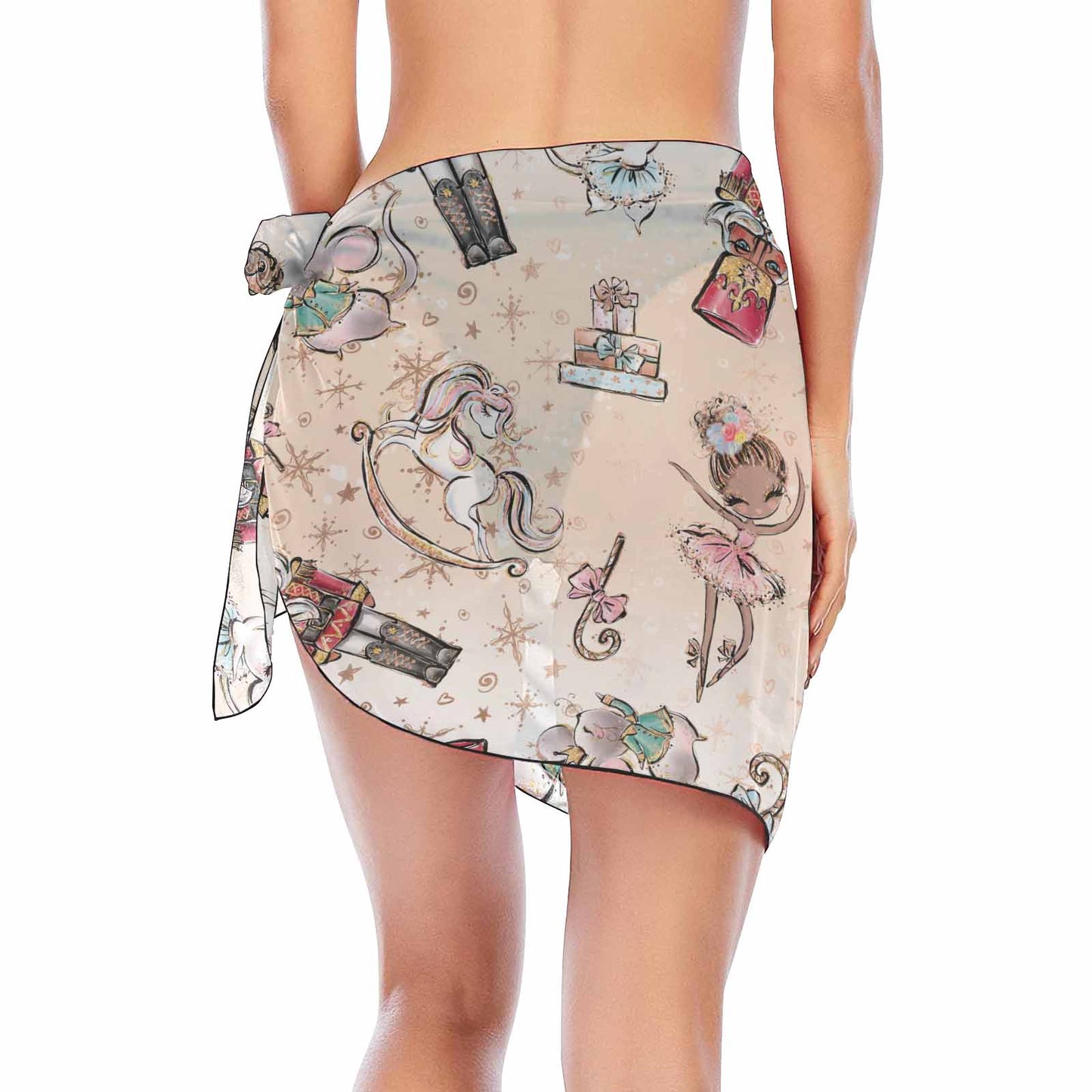 Nutcracker  Women's Beach Sarong Wrap