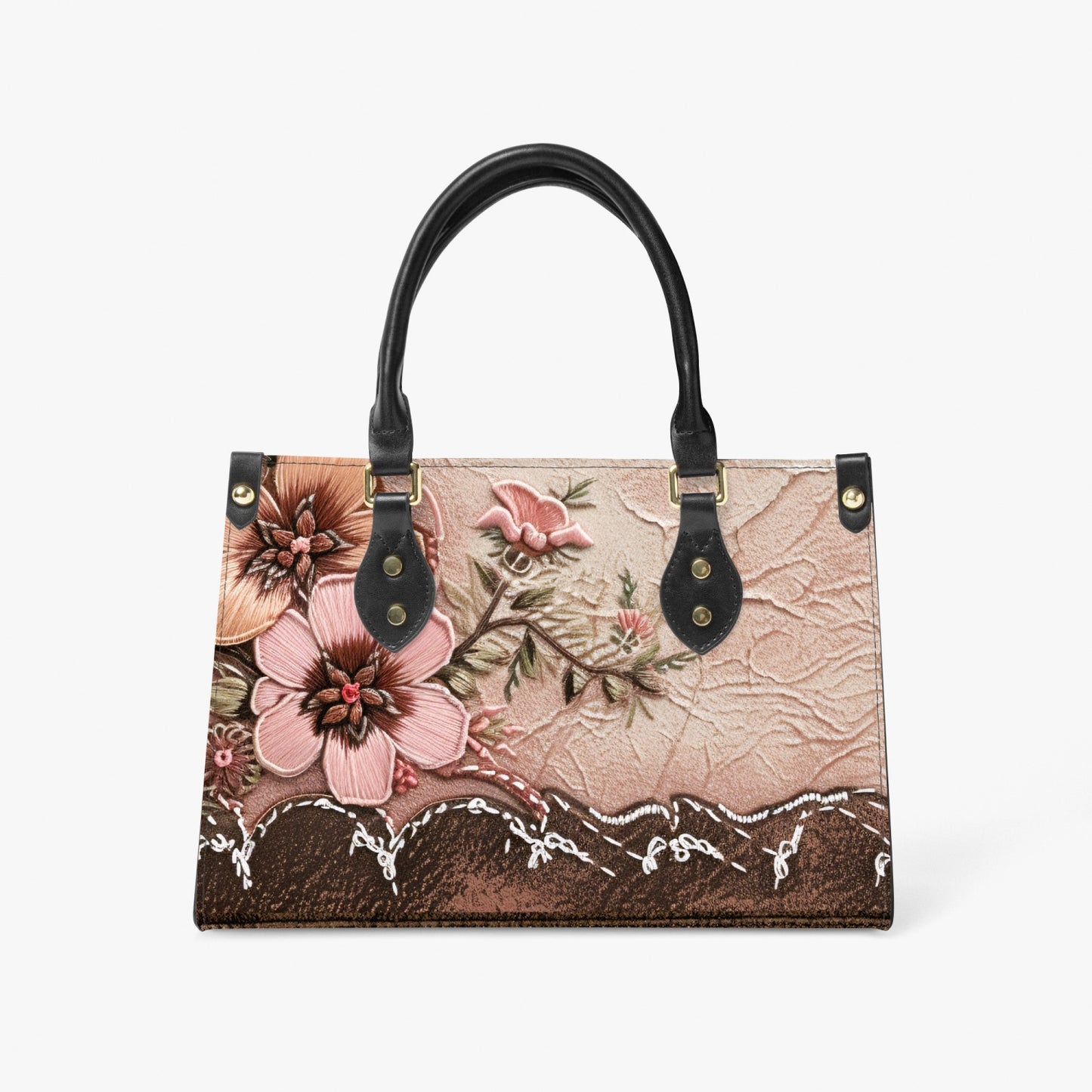 Women's Tote Bag - Long Strap - Floral