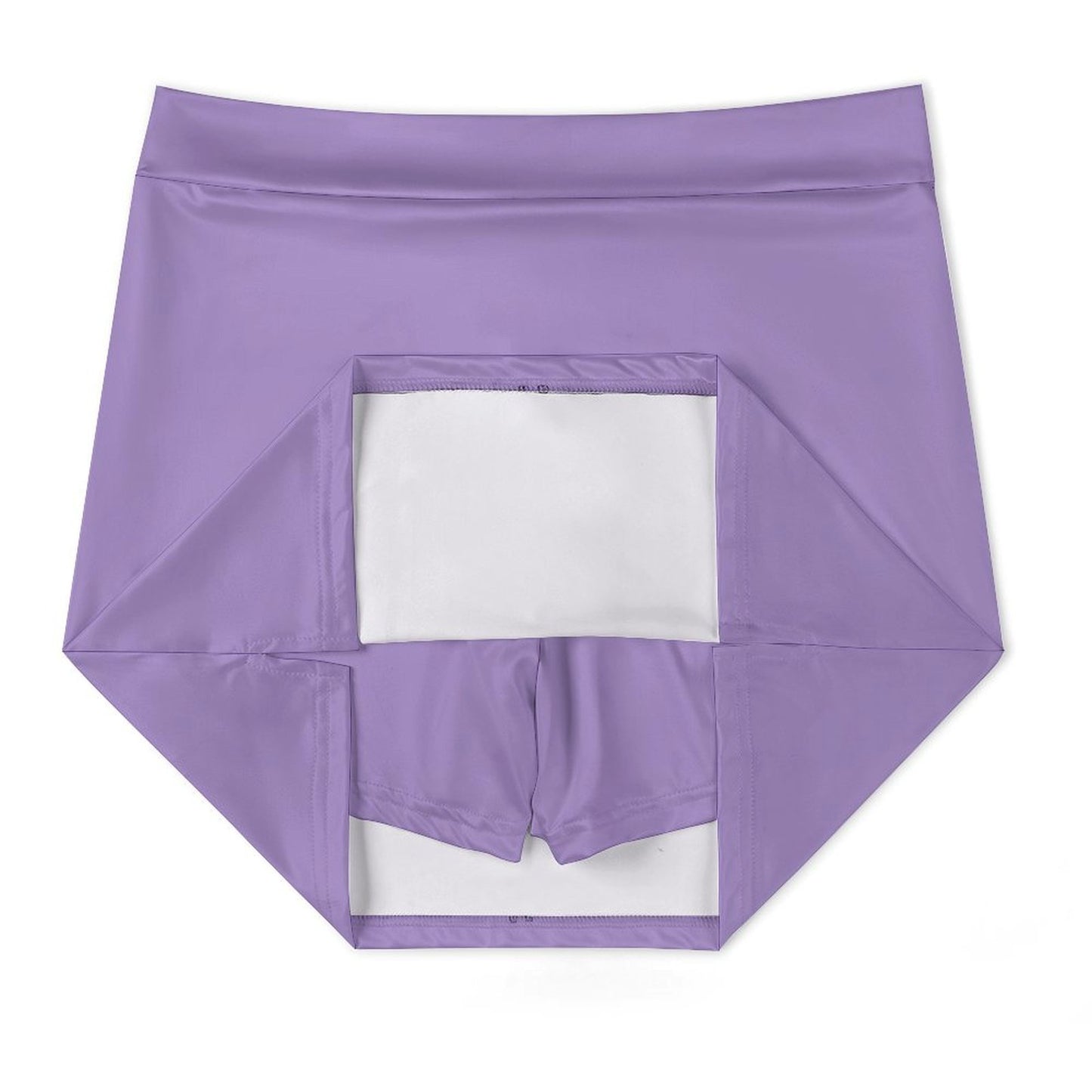 A-Line Skirt with Pocket Light proof trouser skirt Purple Mountain